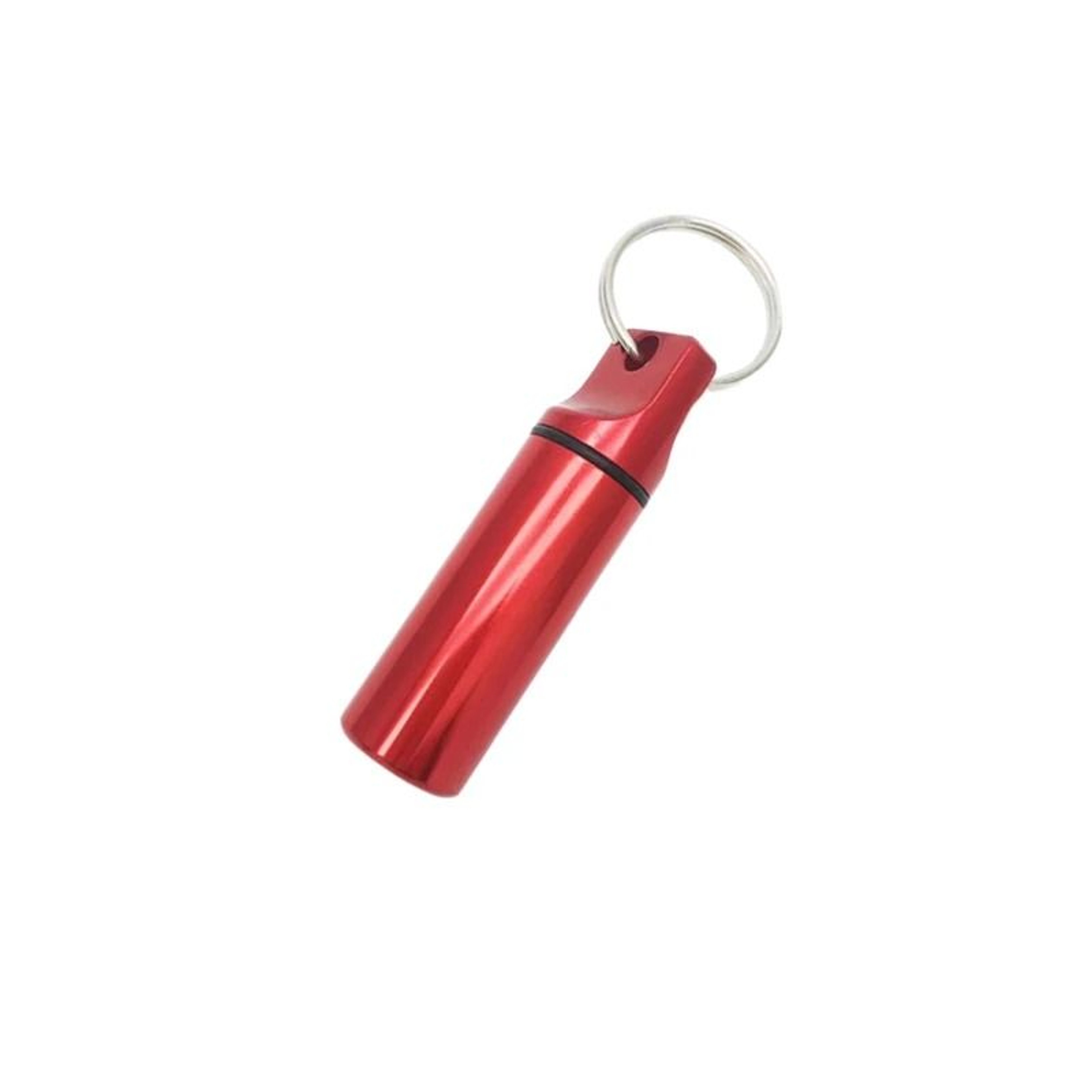 Aluminum Waterproof Pill Box With Keychain 10