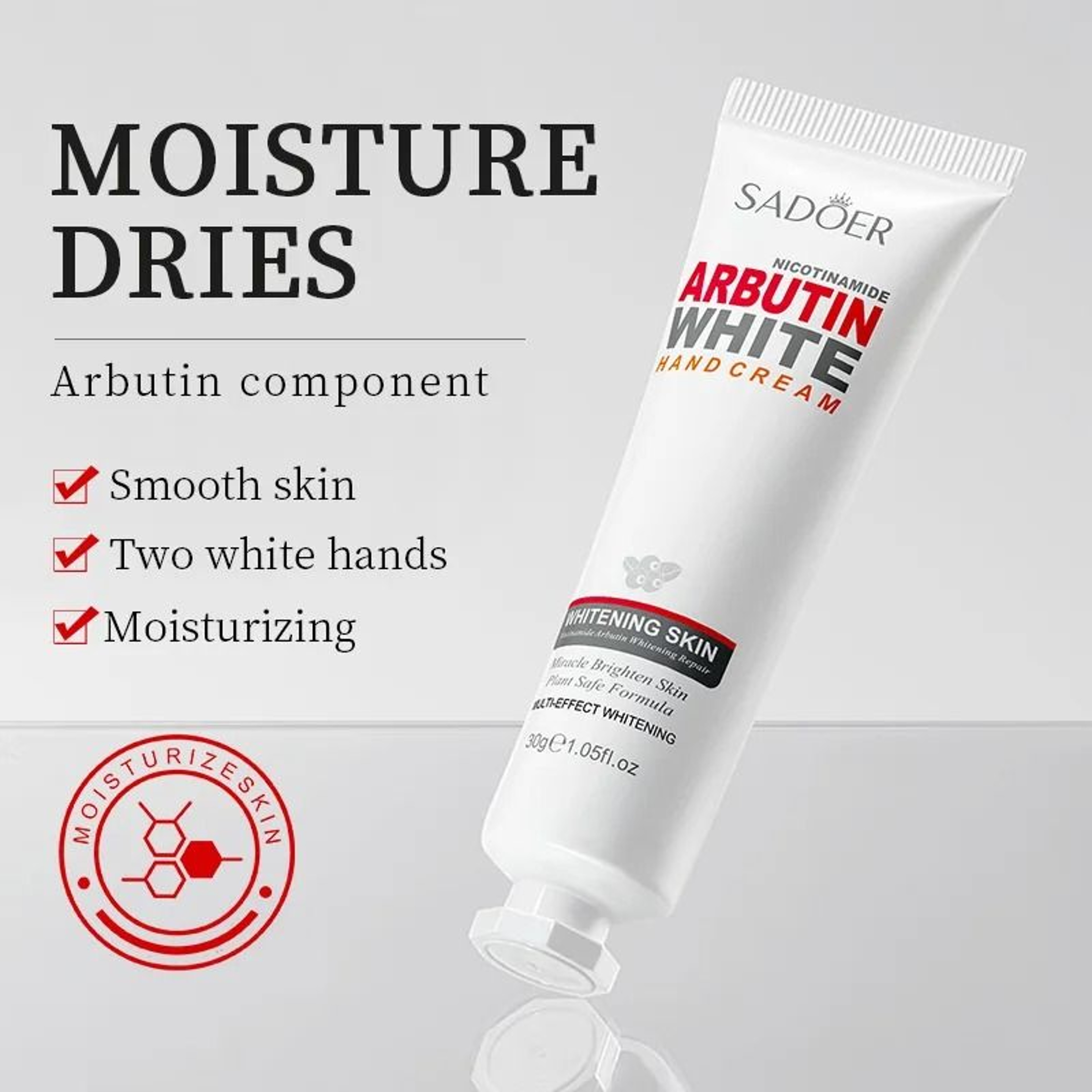 Niacinamide Arbutin Hand Cream For Moisturizing And Hydrating Dry Hands 1