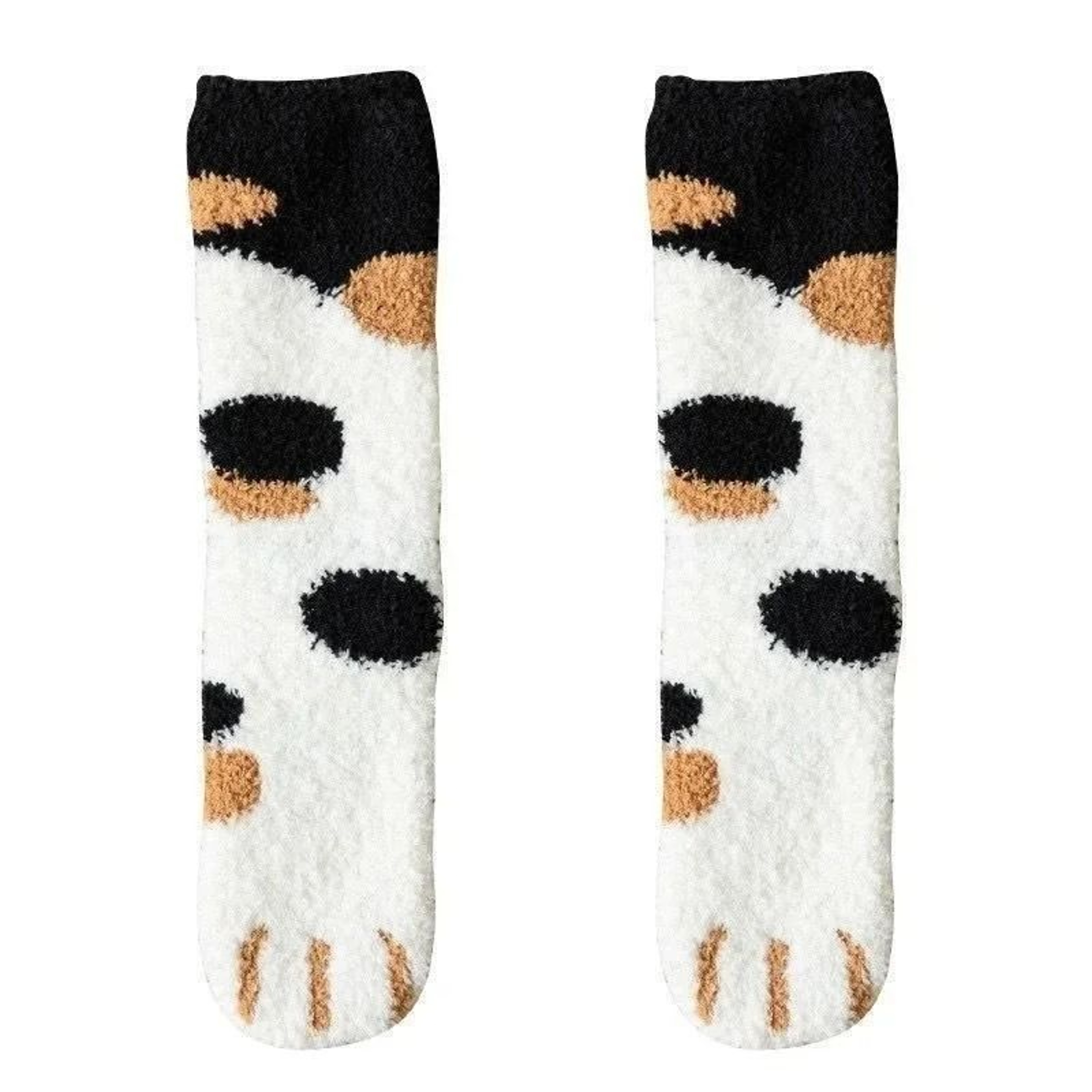 Womens Fuzzy Winter Socks Soft Cozy Microfiber House And Sleeping Socks 11