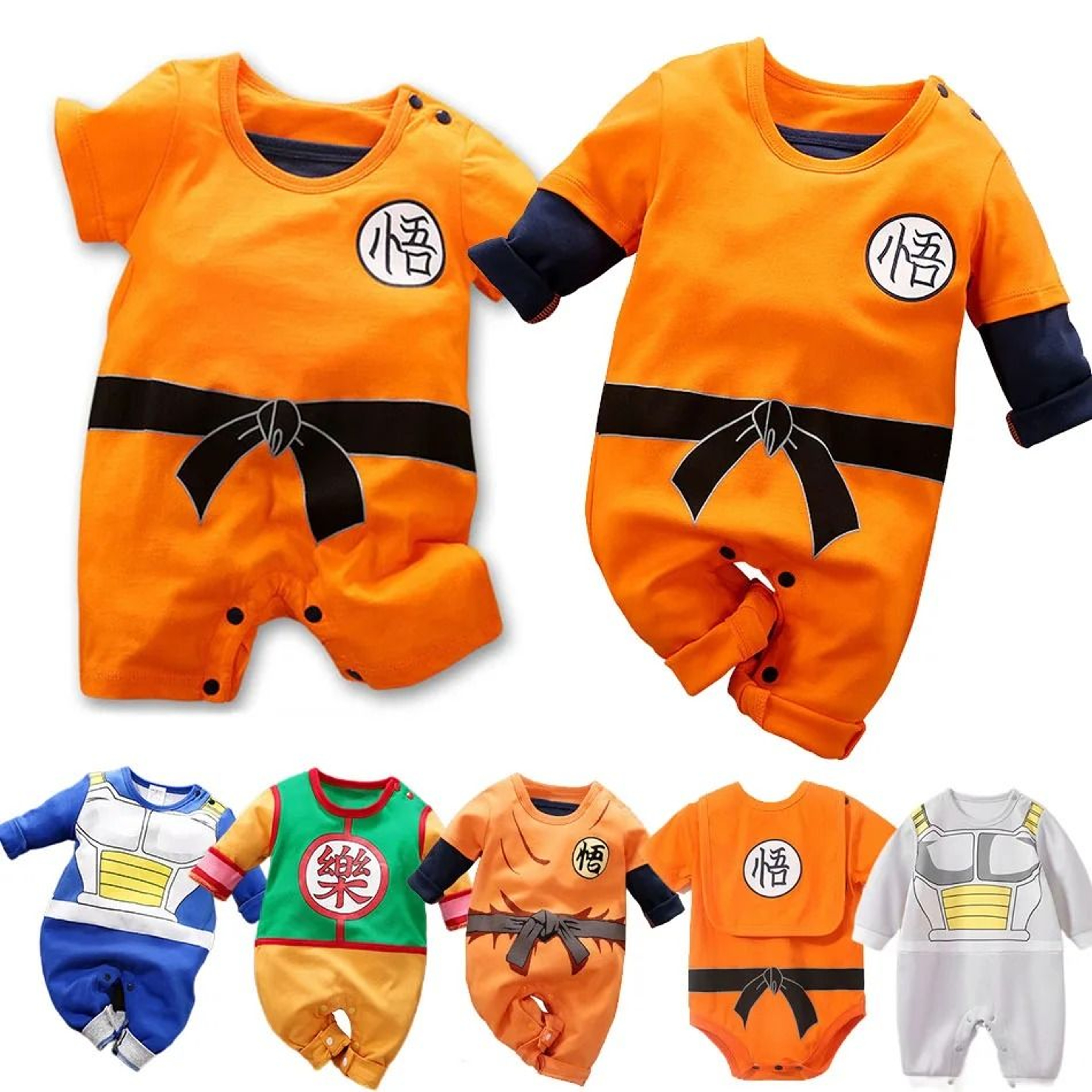 Baby Anime Inspired Romper Costume For Newborns And Toddlers 0