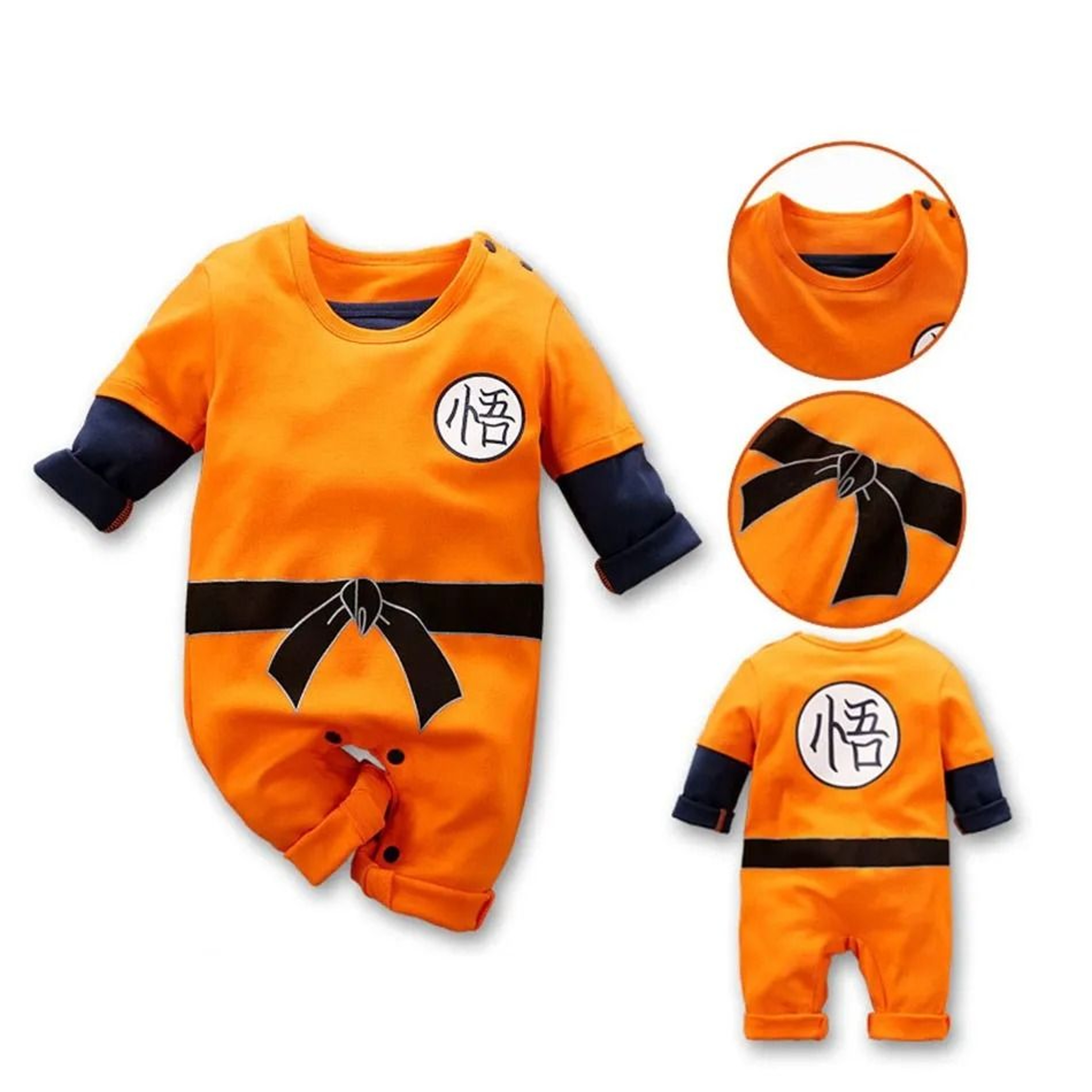 Baby Anime Inspired Romper Costume For Newborns And Toddlers 10