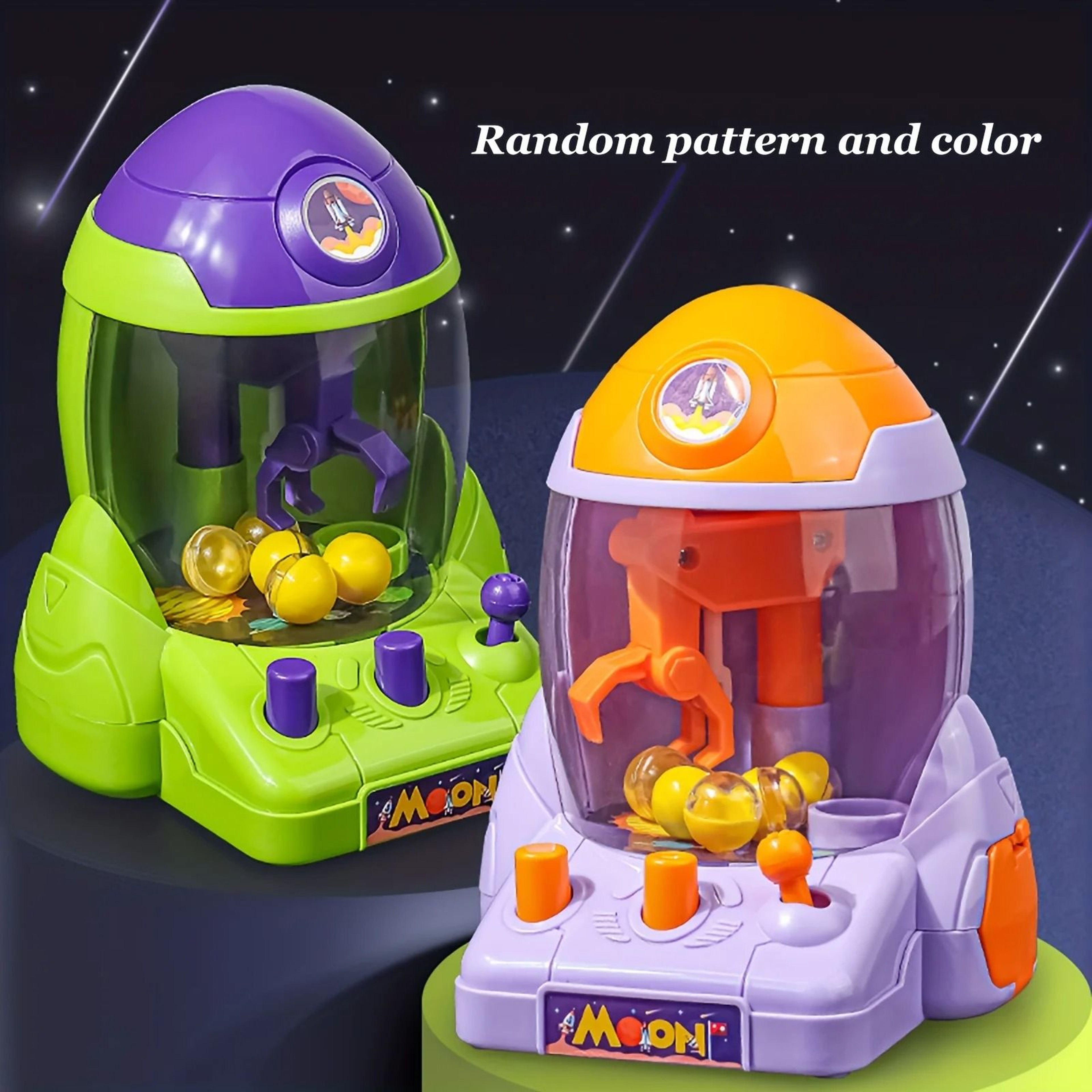 Space Rocket Crawler Toy  Ball Pincer And Egg Twister Activity Toy For Kids 0