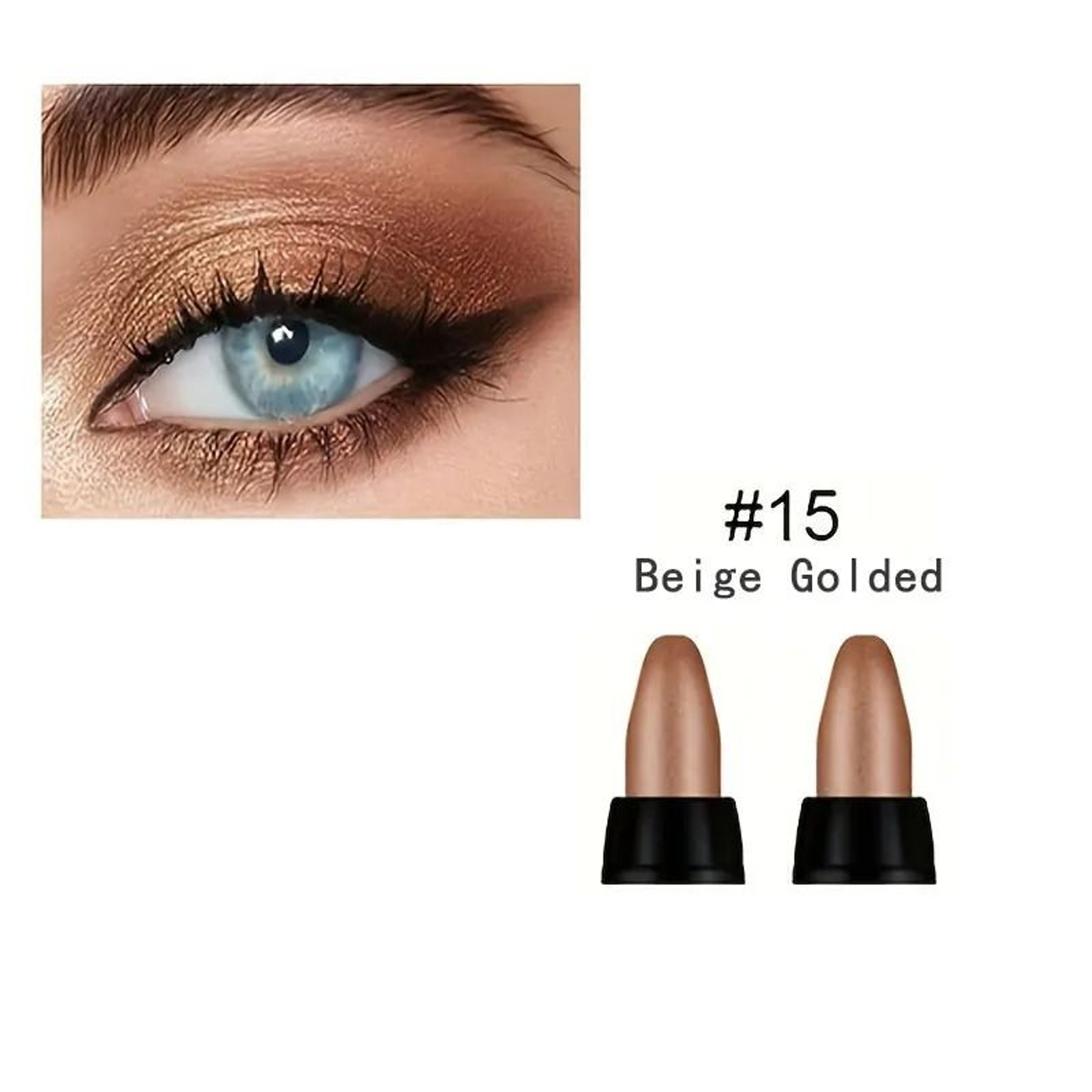 16 Color Pearlescent Waterproof Eyeliner Set 10