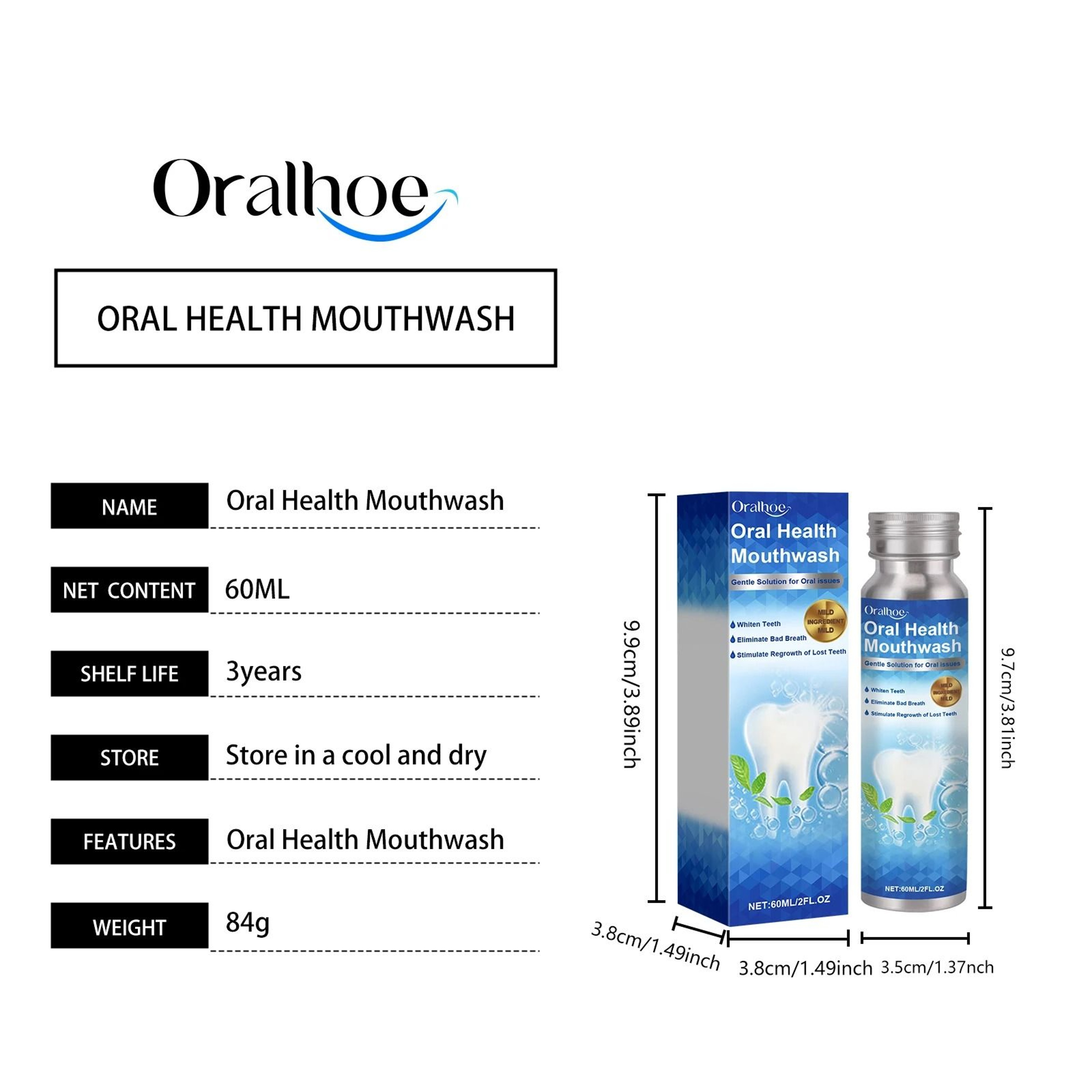 Gum Care Repair Drops For Daily Oral Hygiene 7