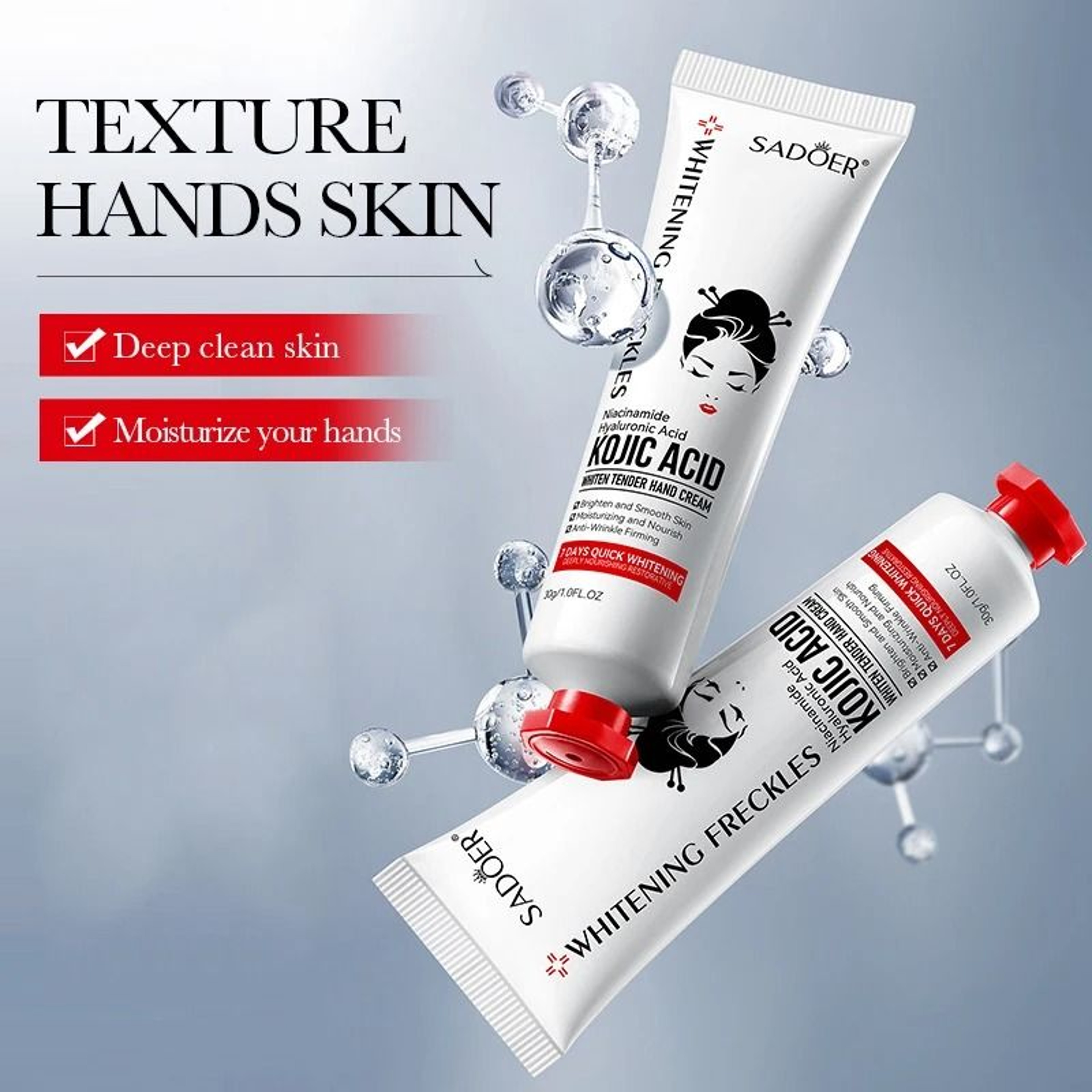 Kojic Acid Hand Cream For Moisturizing And Nourishing Care 1