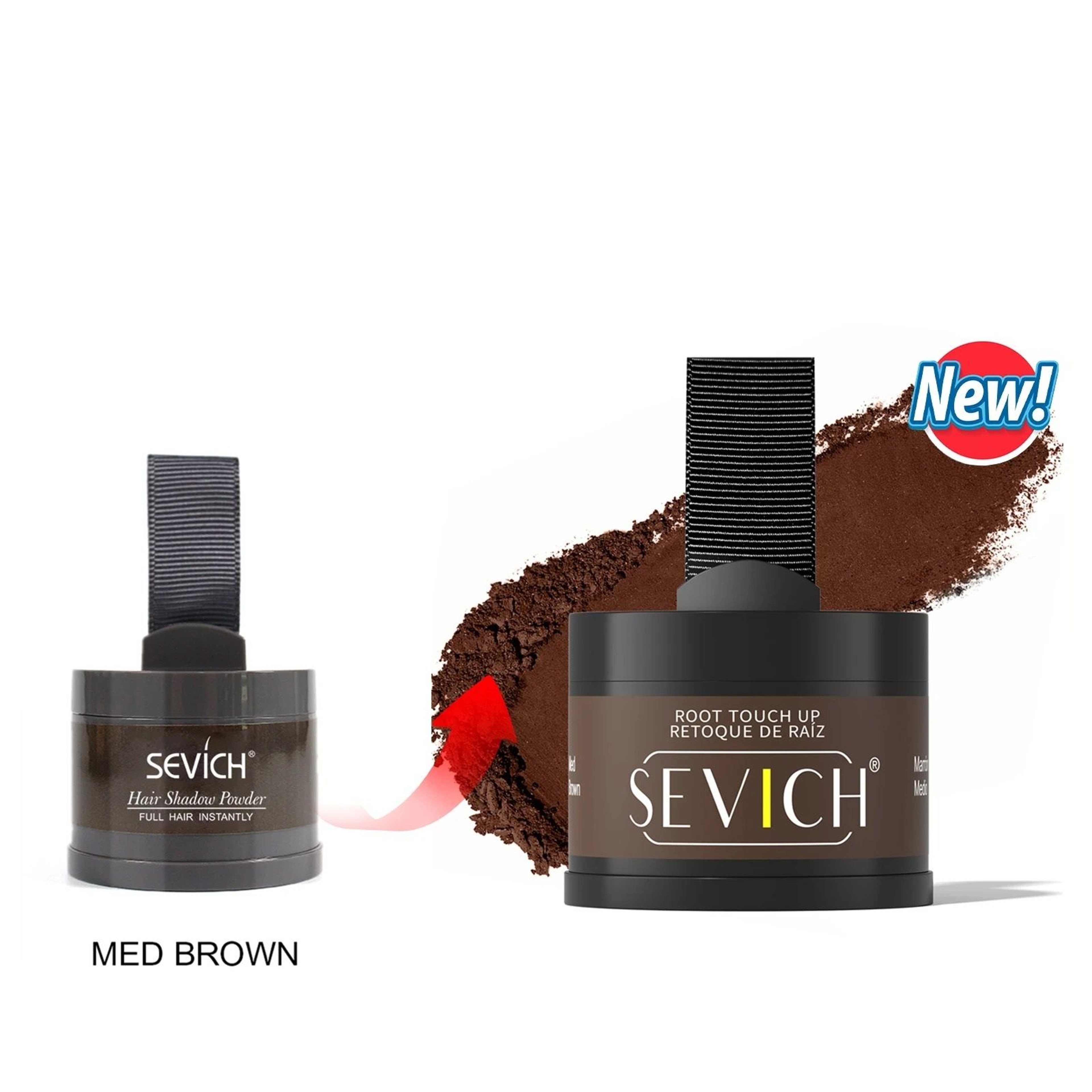 Hairline Shadow Powder For Natural Concealer And Root Coverage 12