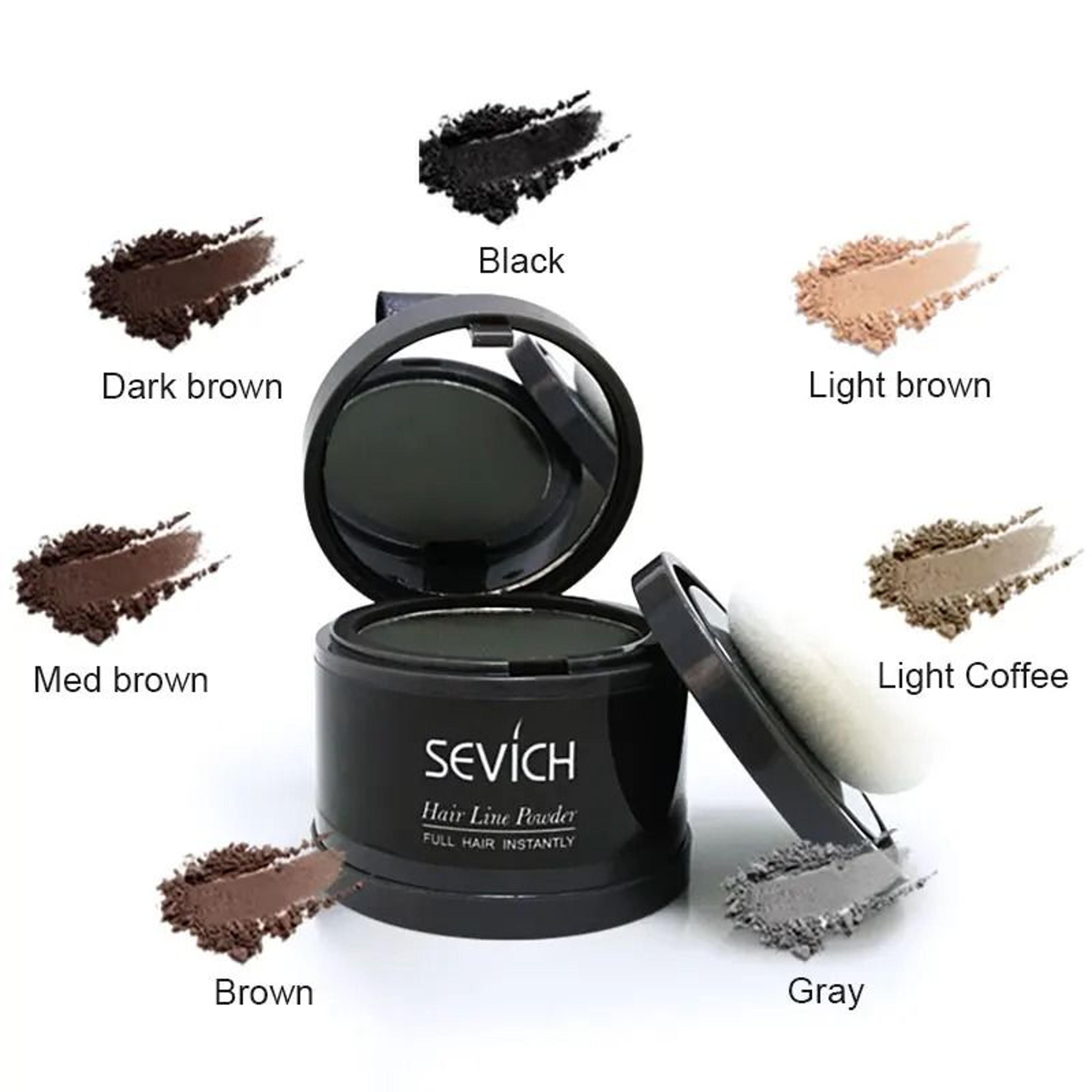 Hairline Shadow Powder For Natural Concealer And Root Coverage 5