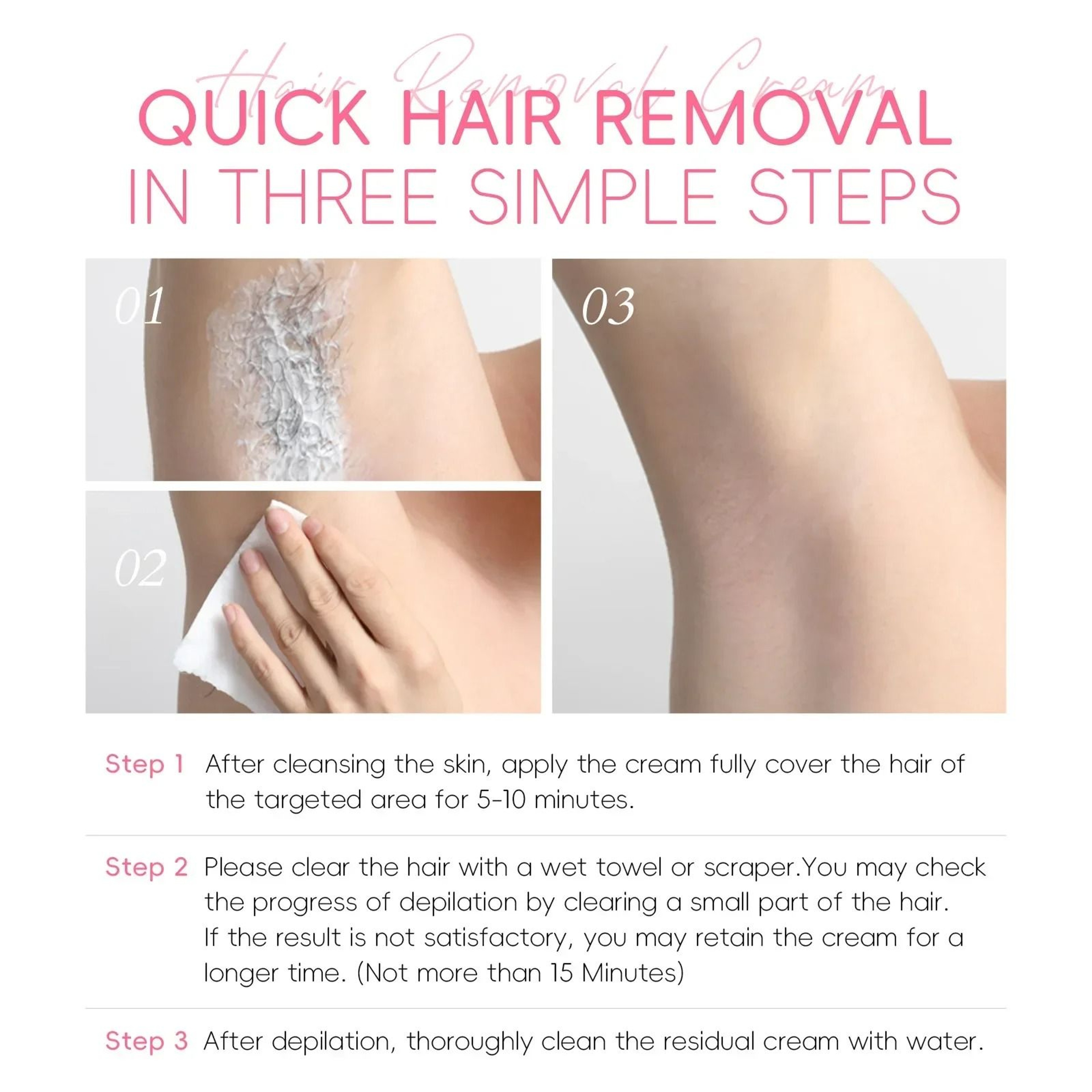 Hair Removal Cream For Smooth And Silky Skin 2