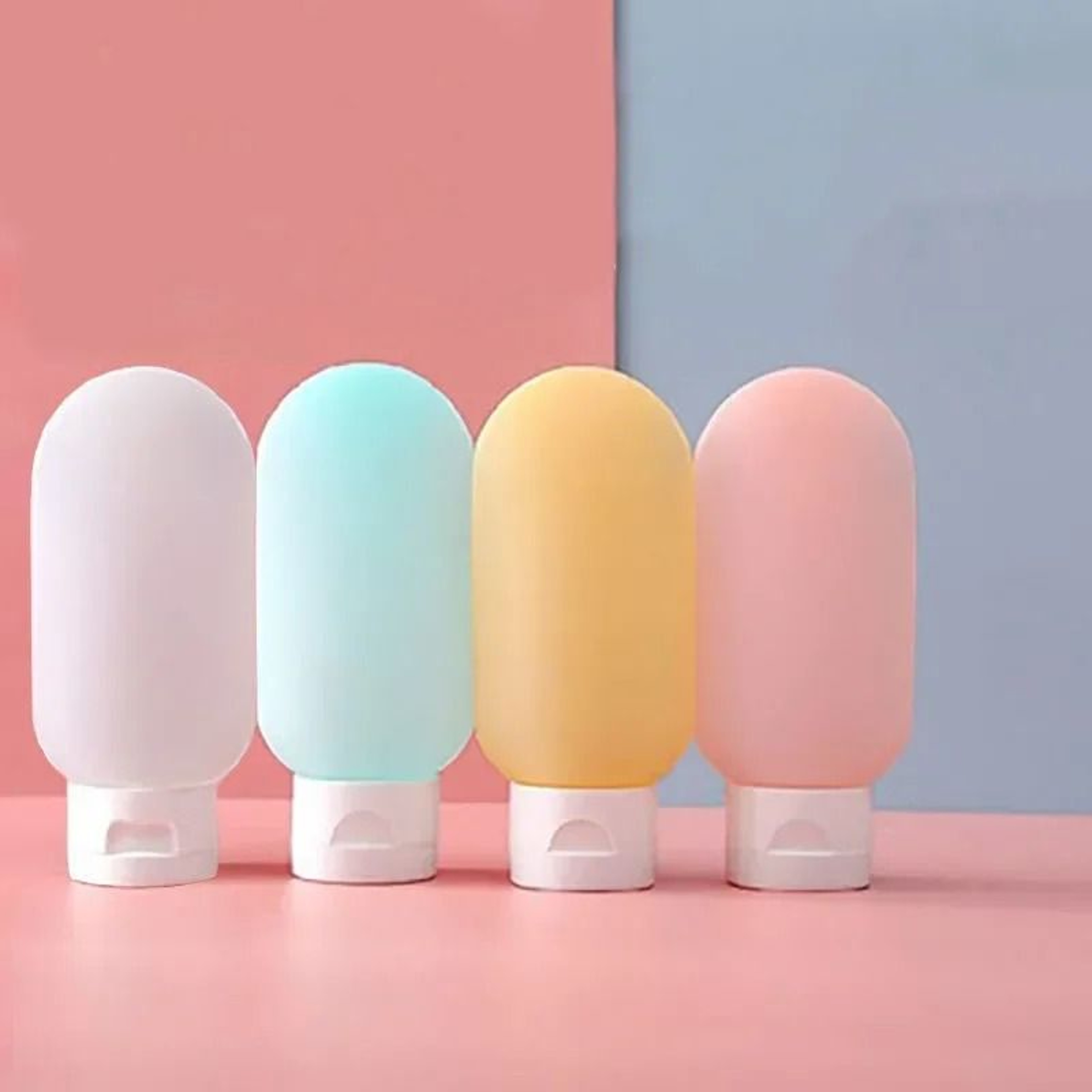 4 Piece Refillable Travel Bottle Set For Toiletries And Personal Care 3
