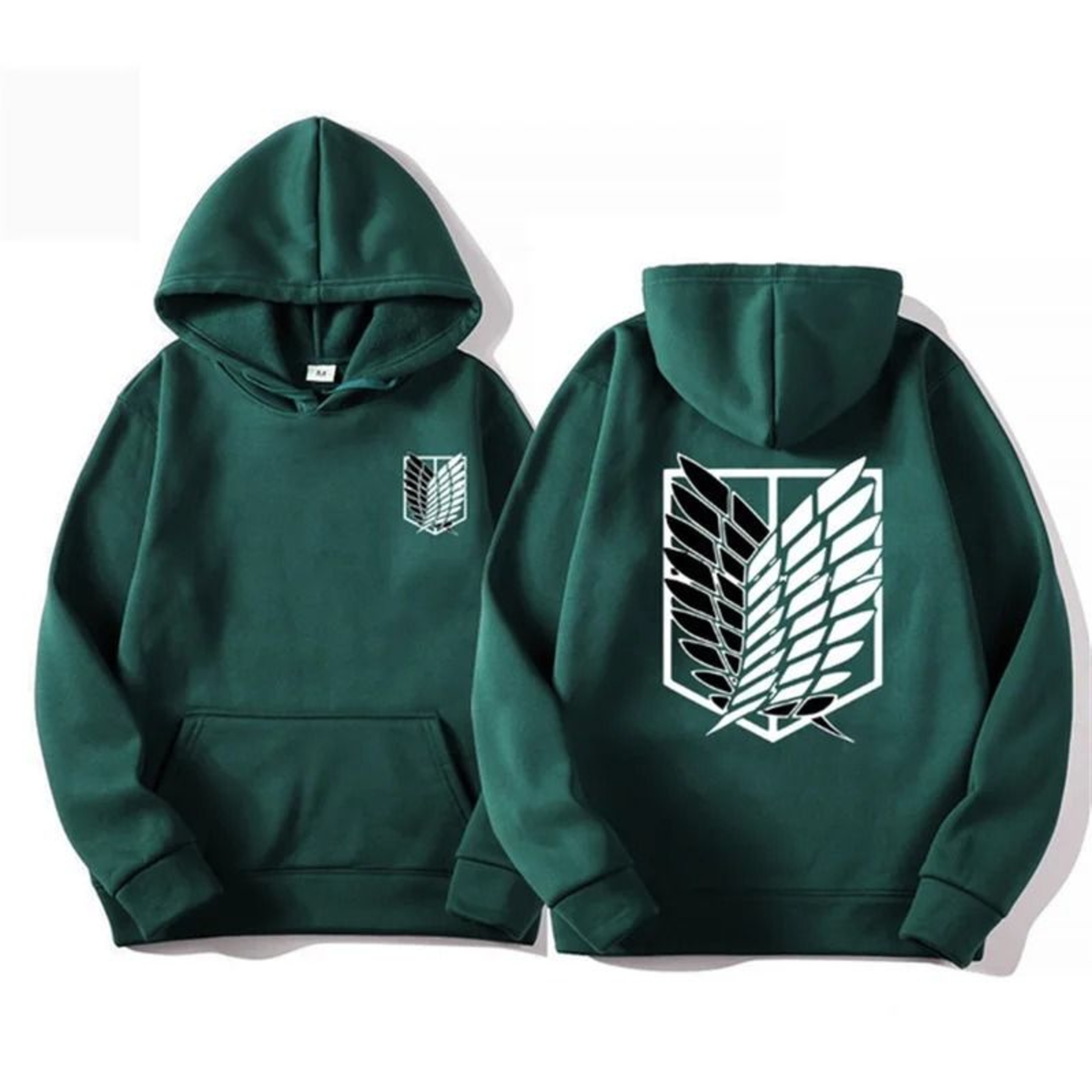 Mens Anime Graphic Hoodie Attack Inspired Streetwear Pullover 10