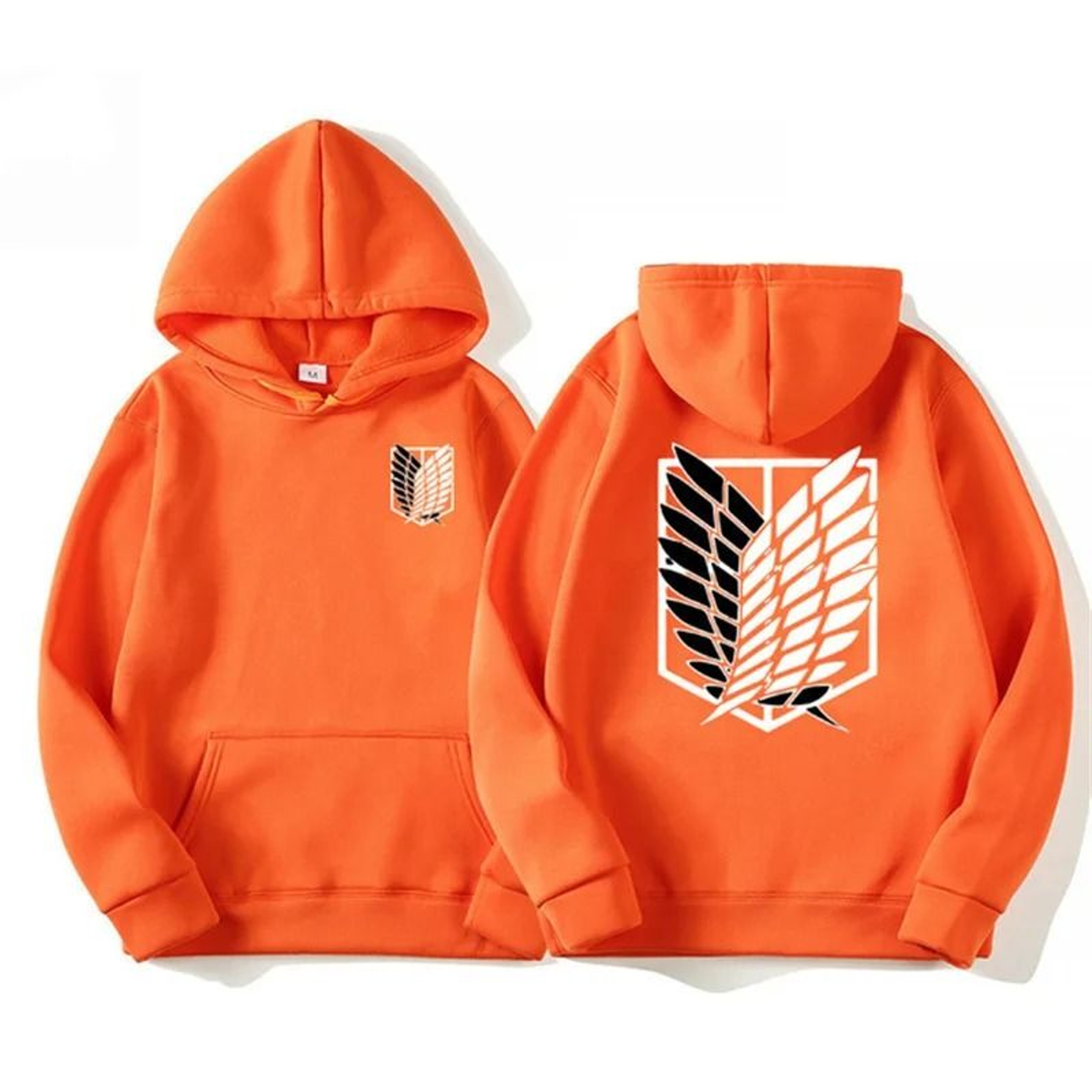 Mens Anime Graphic Hoodie Attack Inspired Streetwear Pullover 12