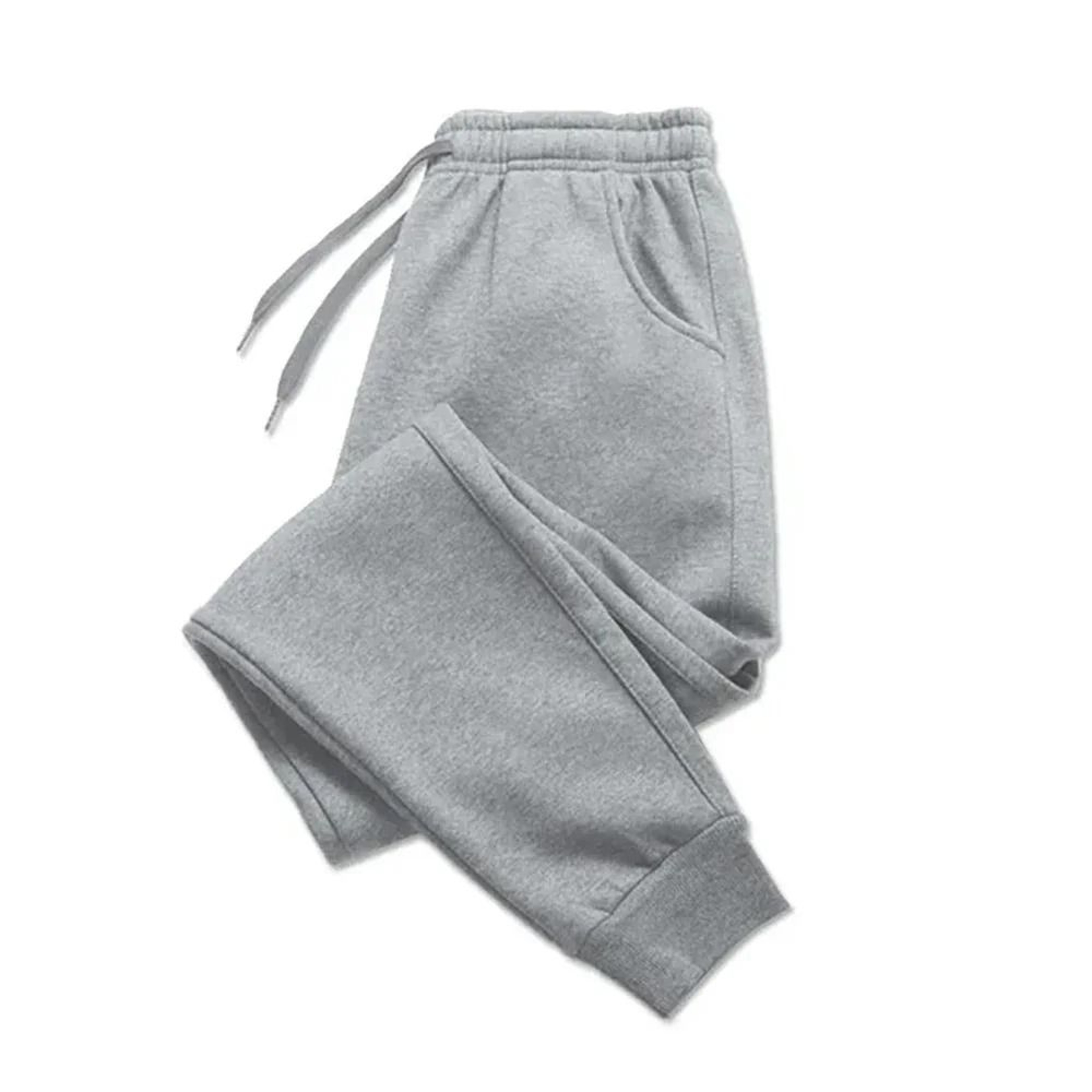 Mens Fleece Sweatpants Winter Joggers Soft Warm Workout Pants 3