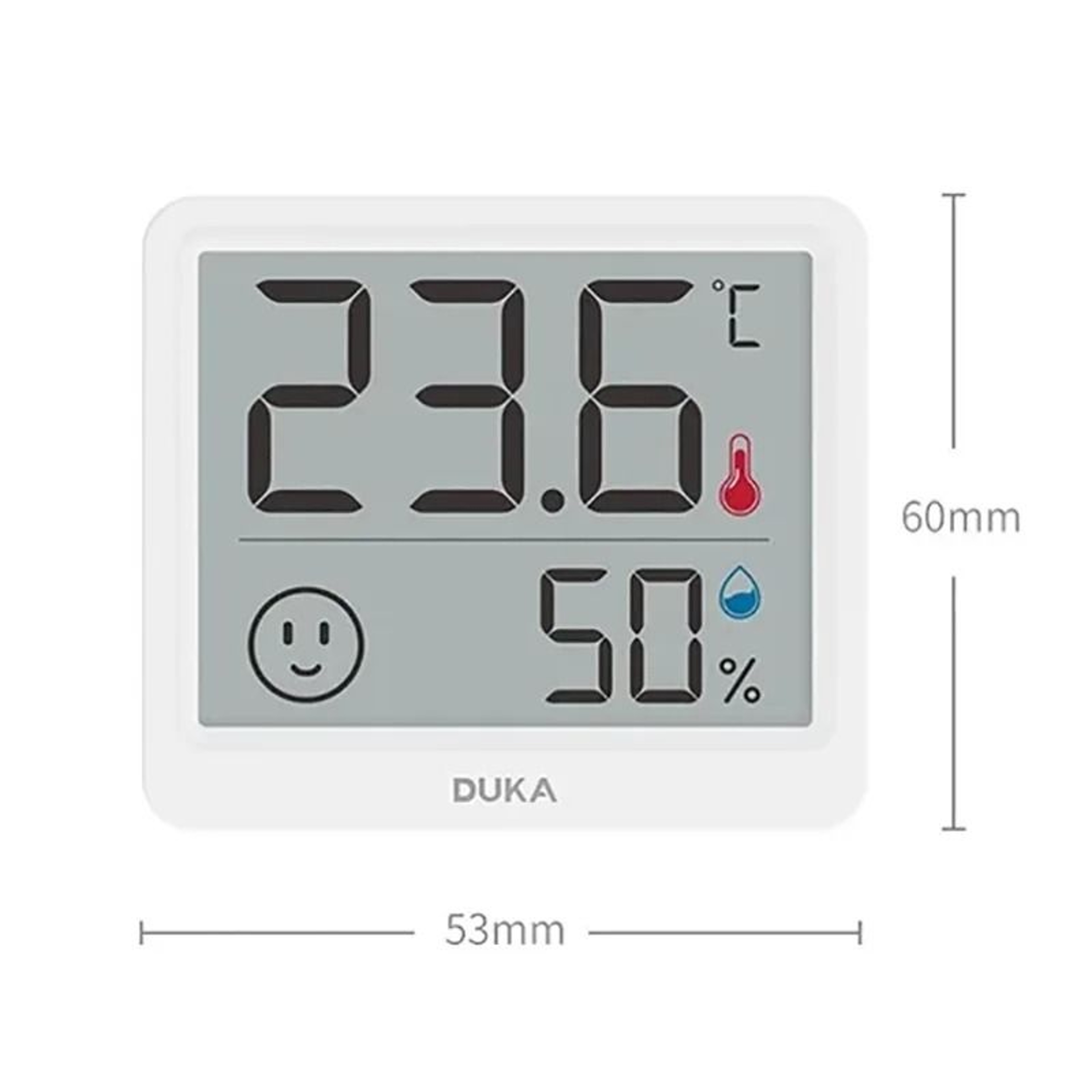 Digital Indoor Thermometer And Humidity Meter With LCD Display 4