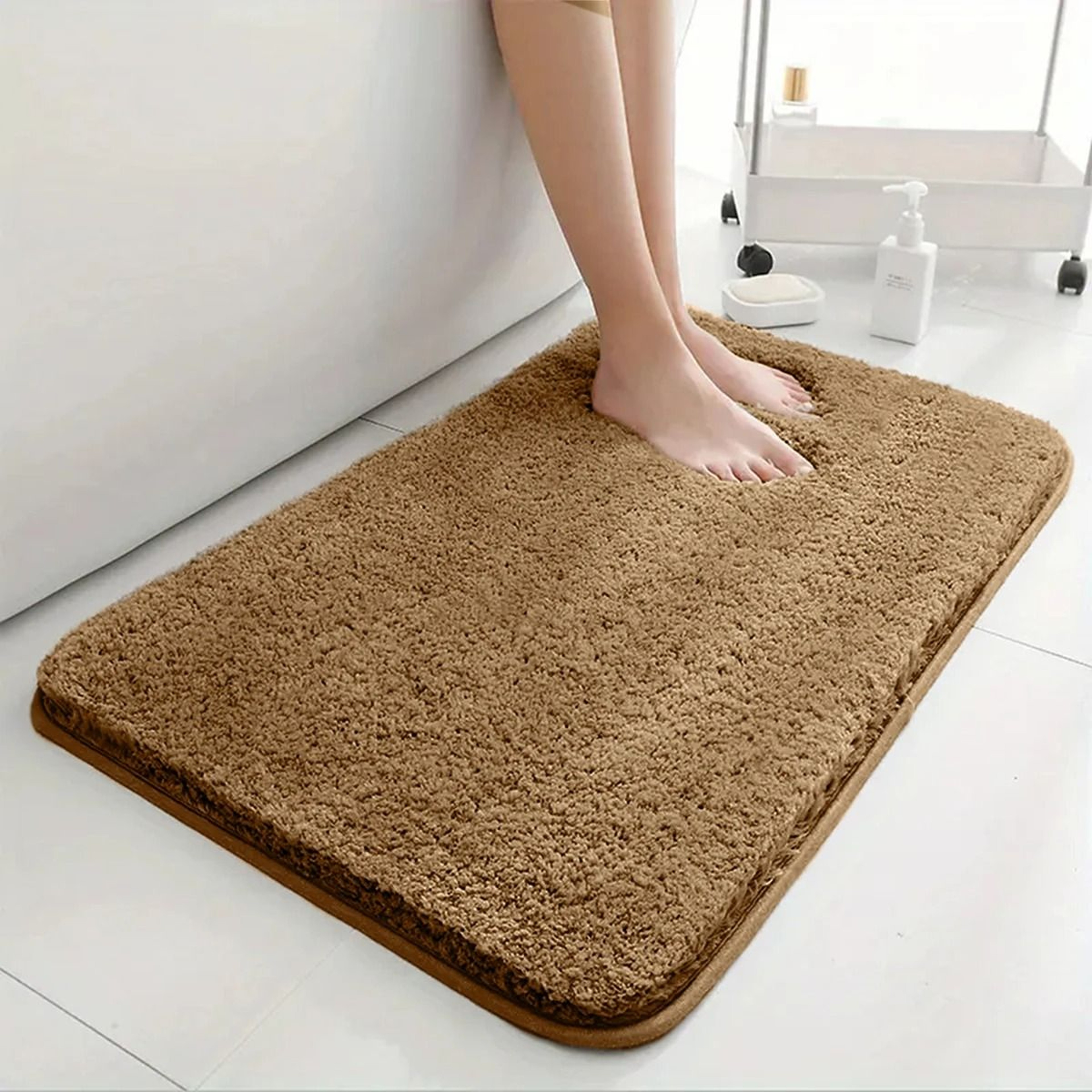 Super Absorbent Anti Slip Bathroom Floor Mat 0
