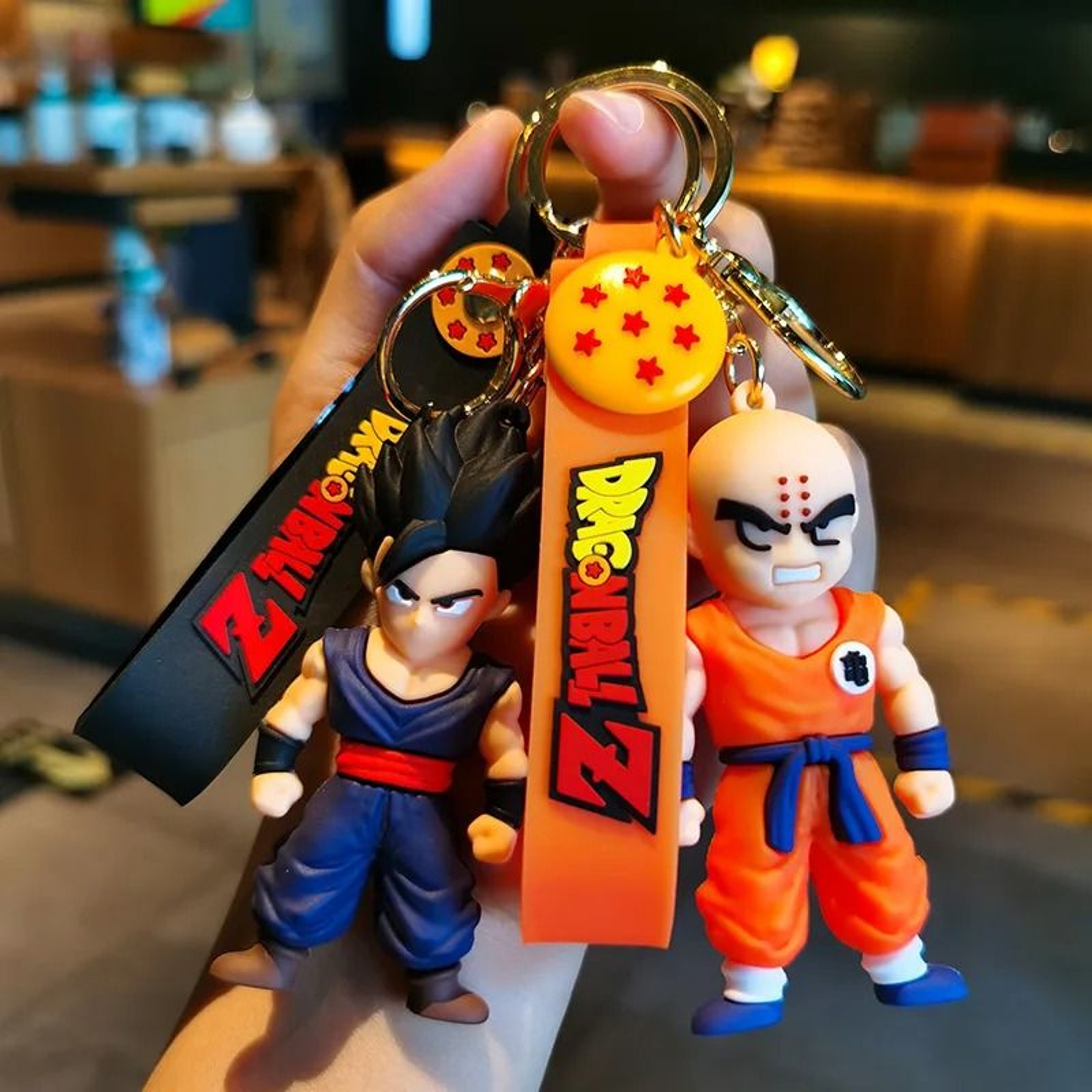 Anime Figure Keychain With PVC Character Pendant 4