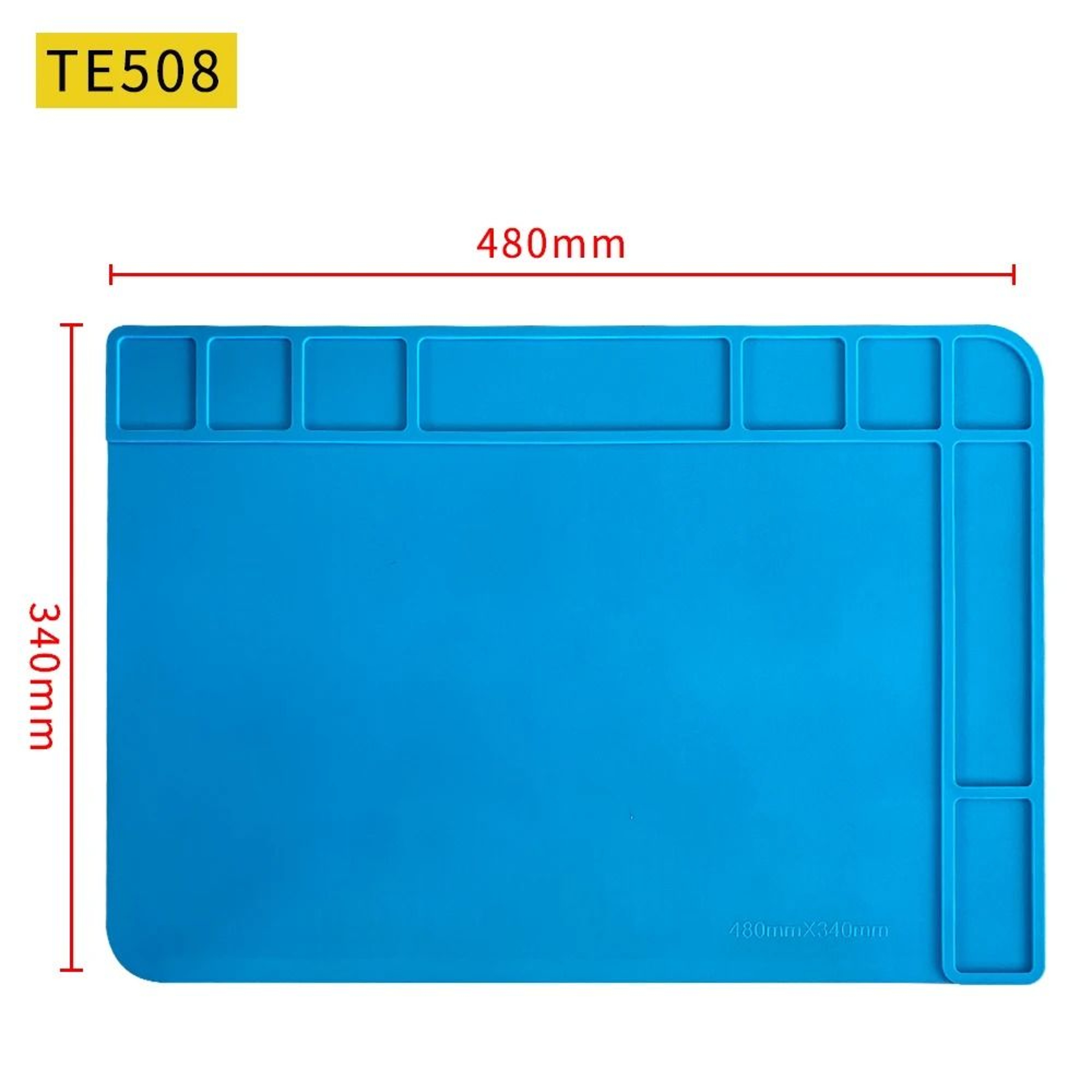 Silicone Soldering Mat With Heat Insulation And Magnetic Work Areas 9