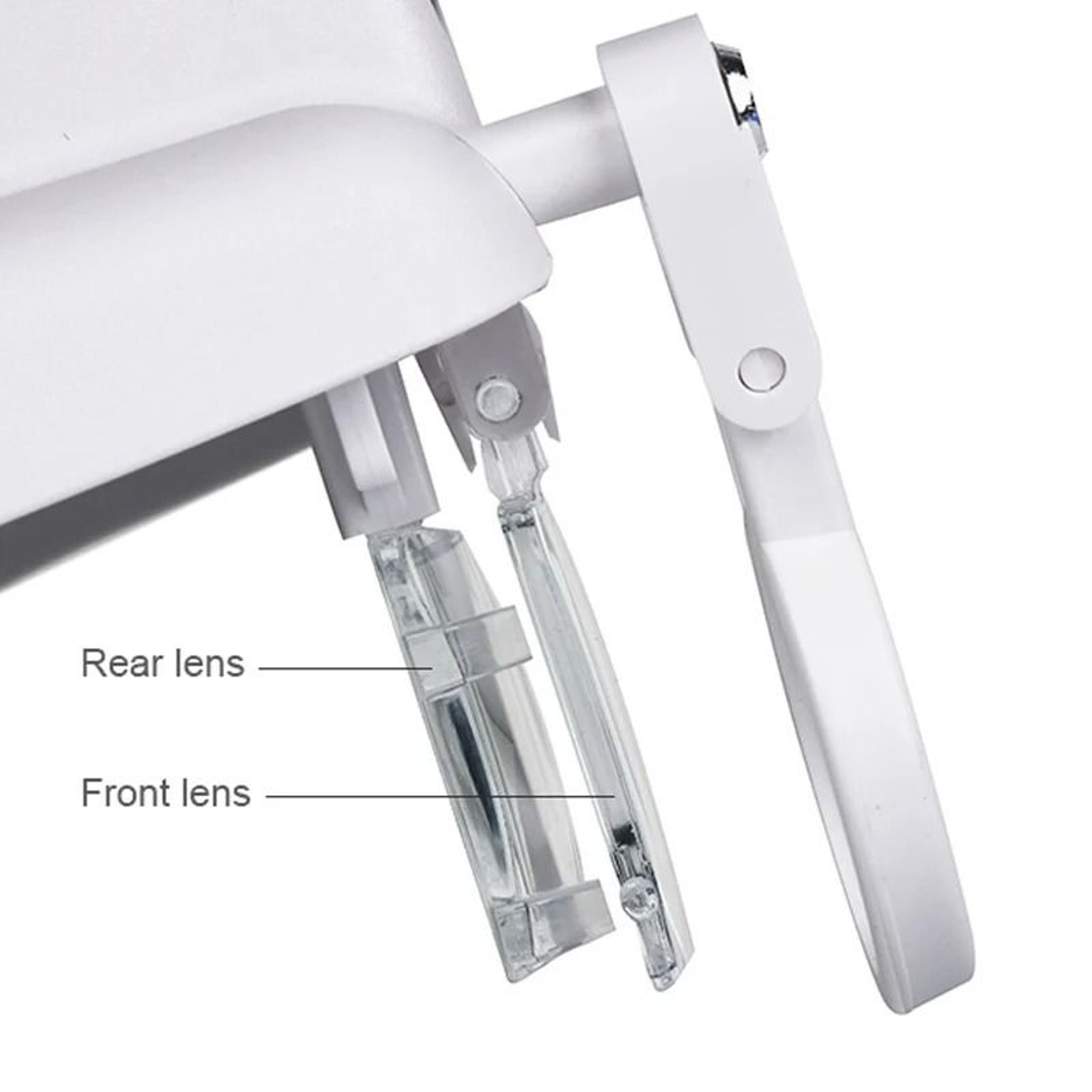 LED Headband Magnifier With Interchangeable Lenses For Hands Free Work 2