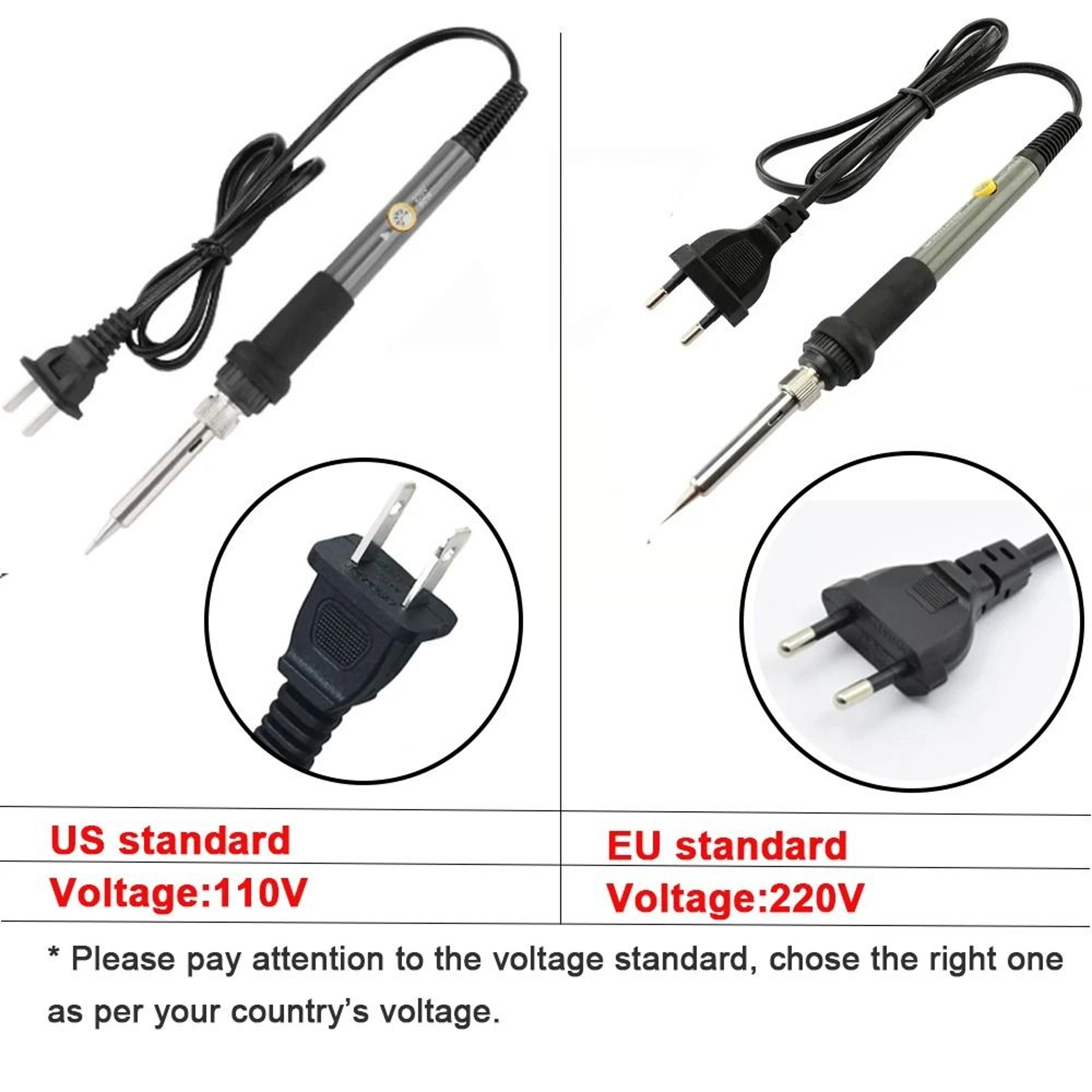 Adjustable Temperature Electric Soldering Iron 60W For DIY Repair 1