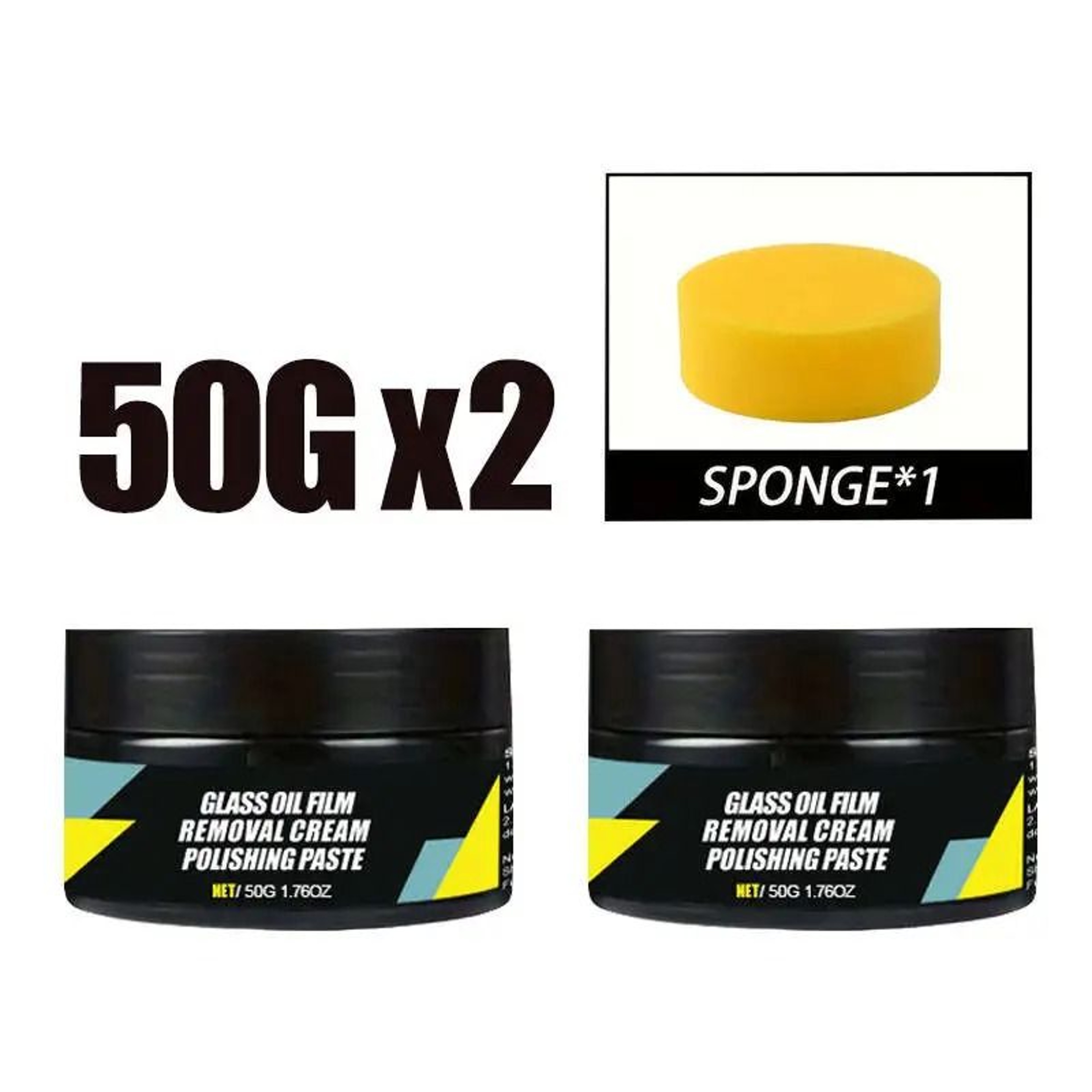 Car Glass Polish Coating Kit For Windshield Oil Film Removal And Anti Rain Protection 8