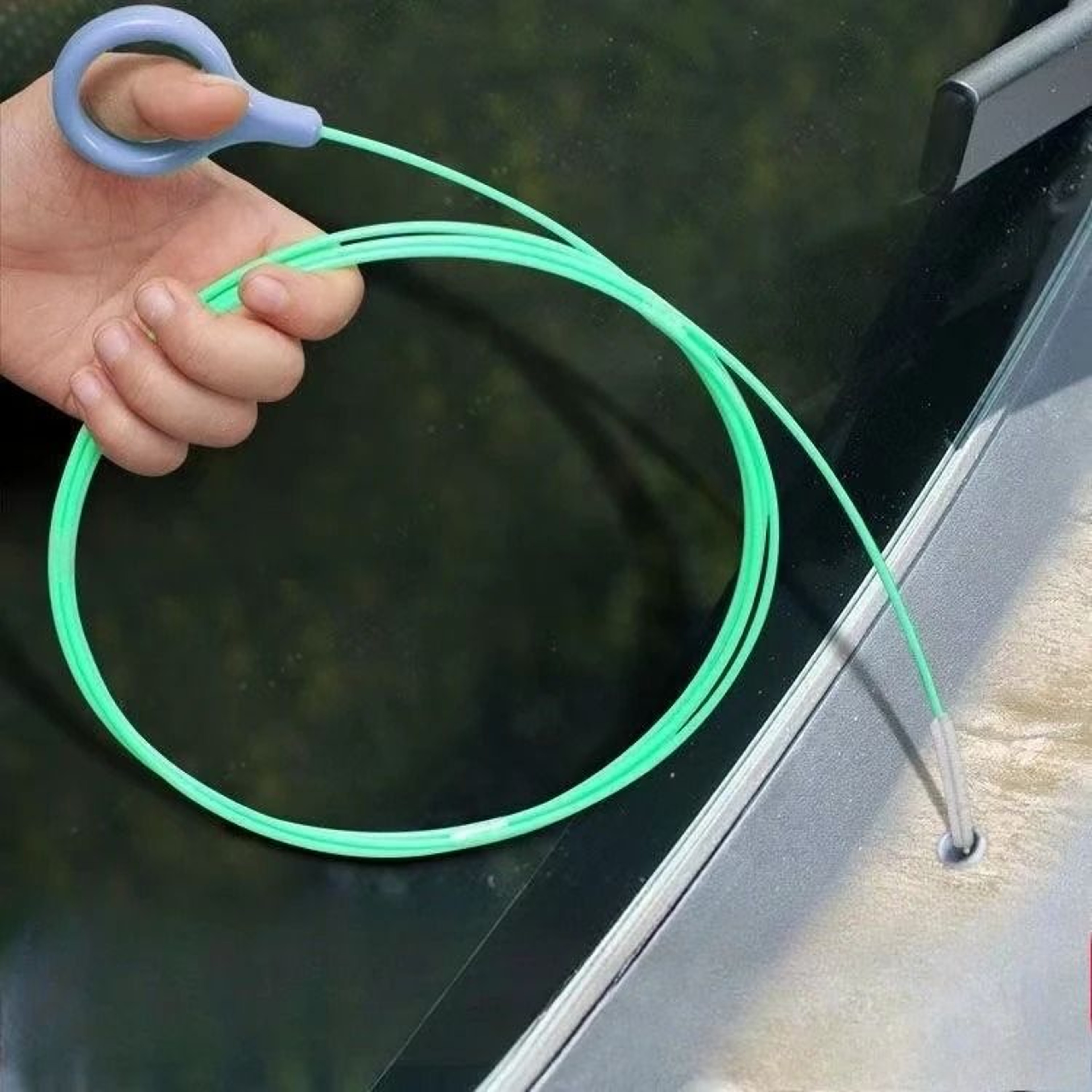 Car Drain Unclogger Cleaning Brush Long Hose Sunroof And Drain Hole Cleaner Tool 7