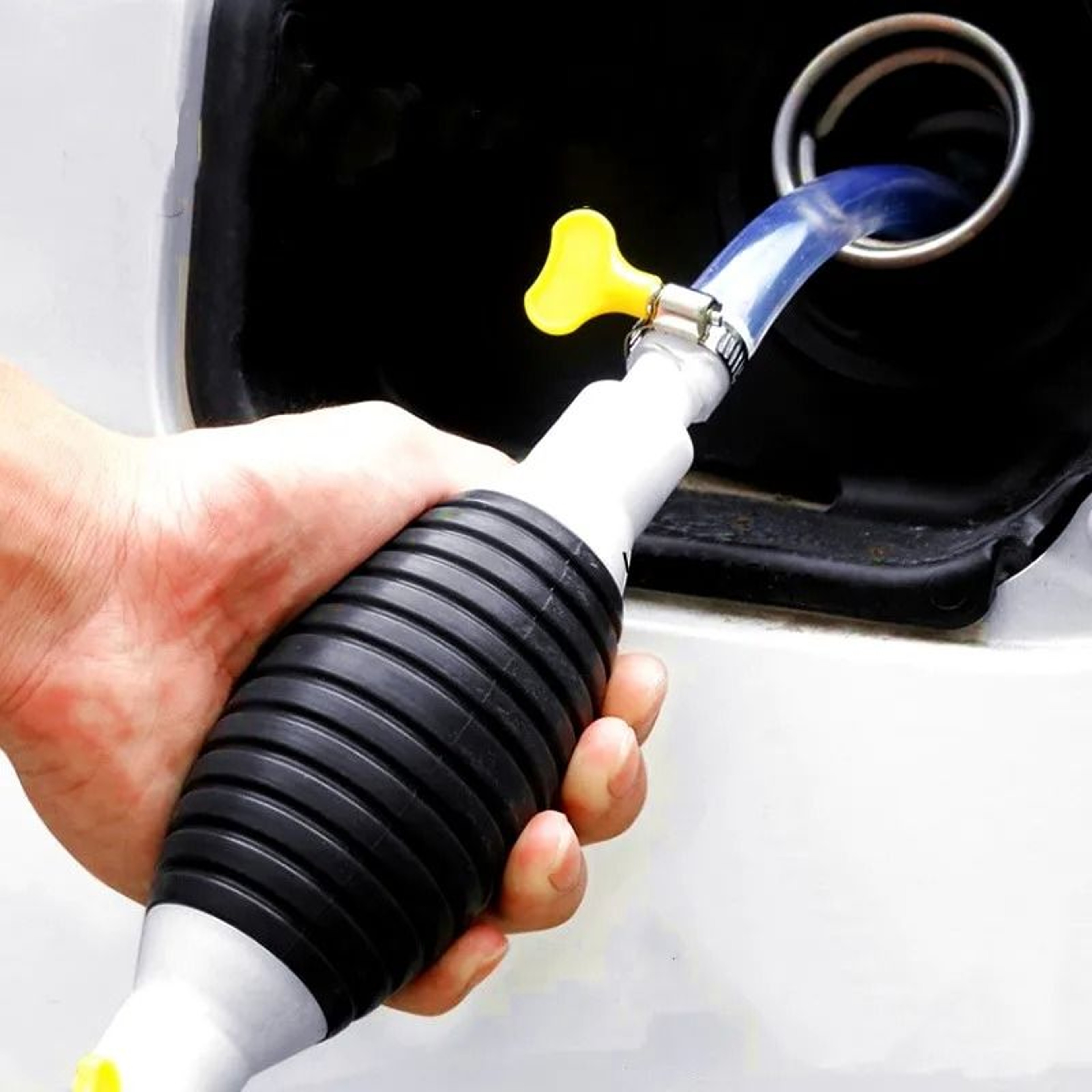 Hand Gas Oil Pump Manual Fuel Transfer Syphon Pump For Cars And Engines 0