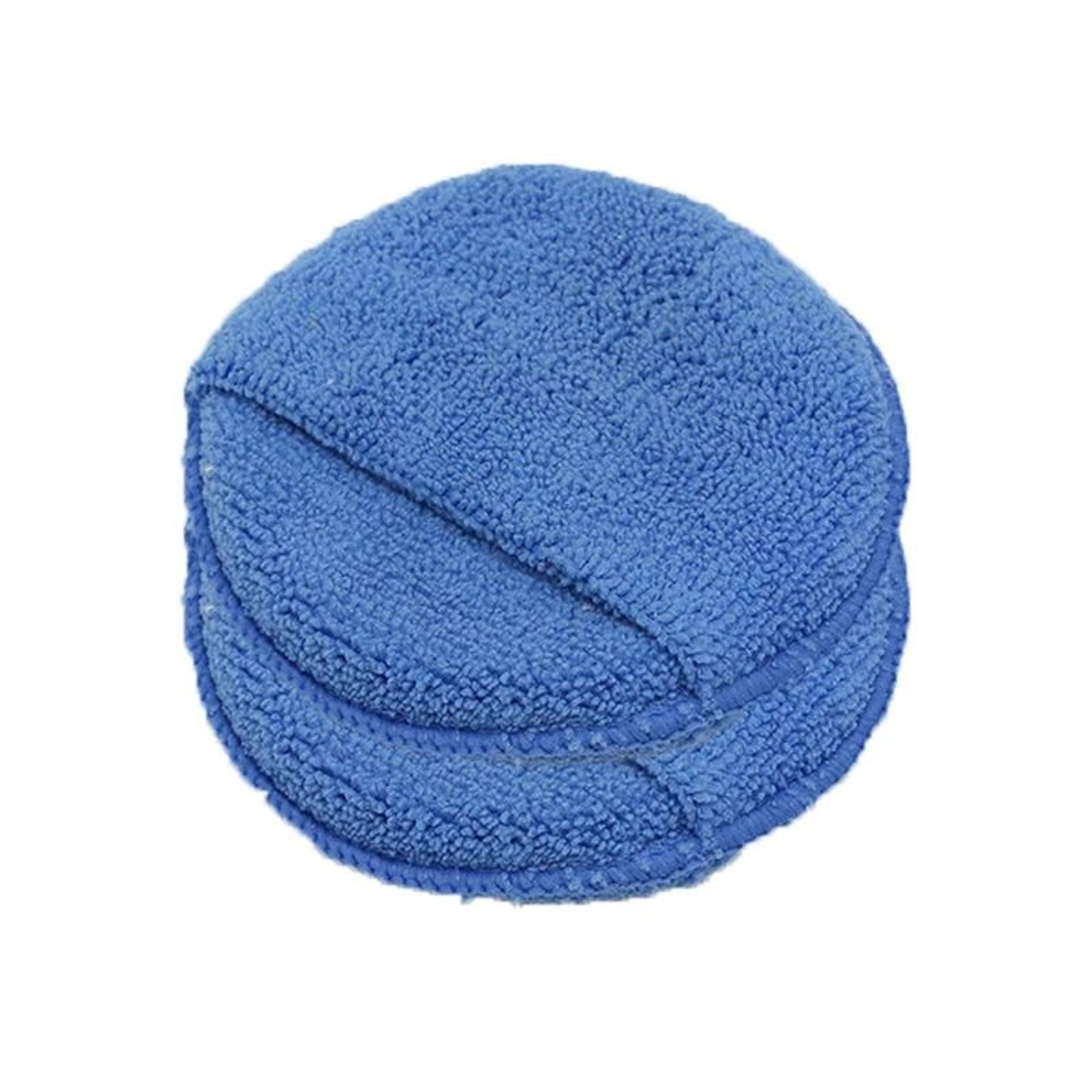 Microfiber Wax Applicator Pads 5 Inch Car Polishing Sponges With Finger Pocket 5