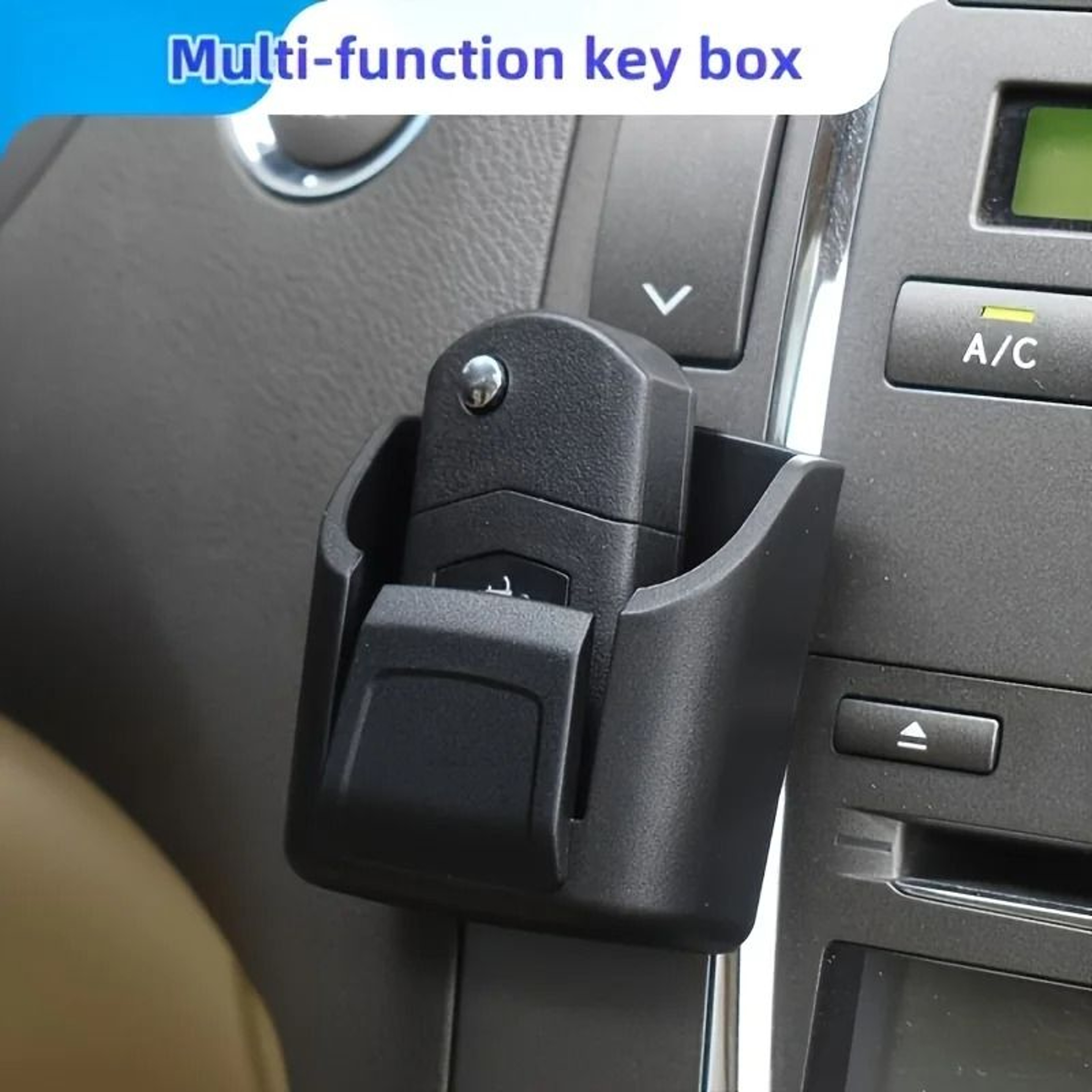 Car Key Organizer Box For Dashboard Storage Of Keys And Cards 1
