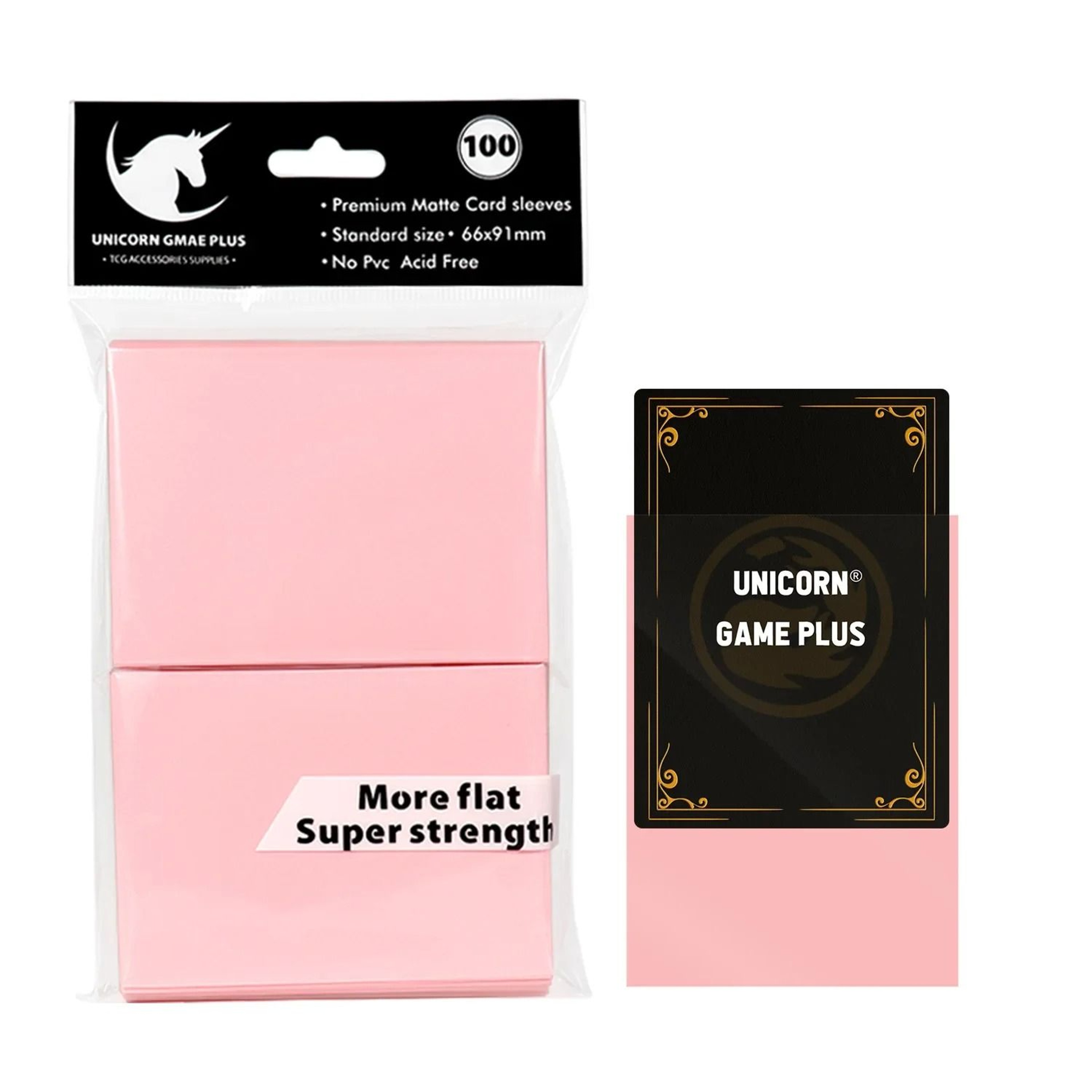Matte Standard Card Sleeves 100 Pack Trading Card Protectors For TCG And Board Games 19