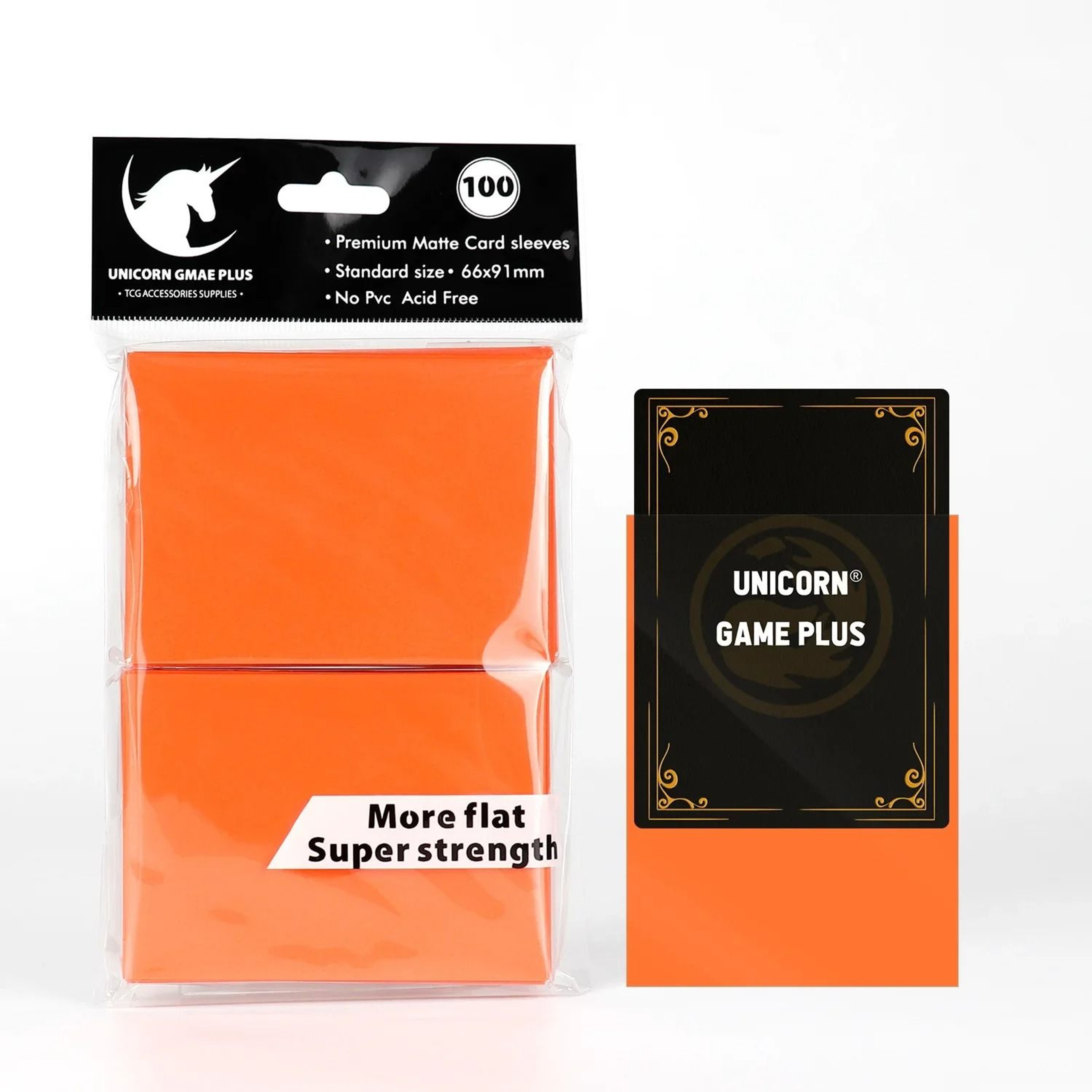 Matte Standard Card Sleeves 100 Pack Trading Card Protectors For TCG And Board Games 6