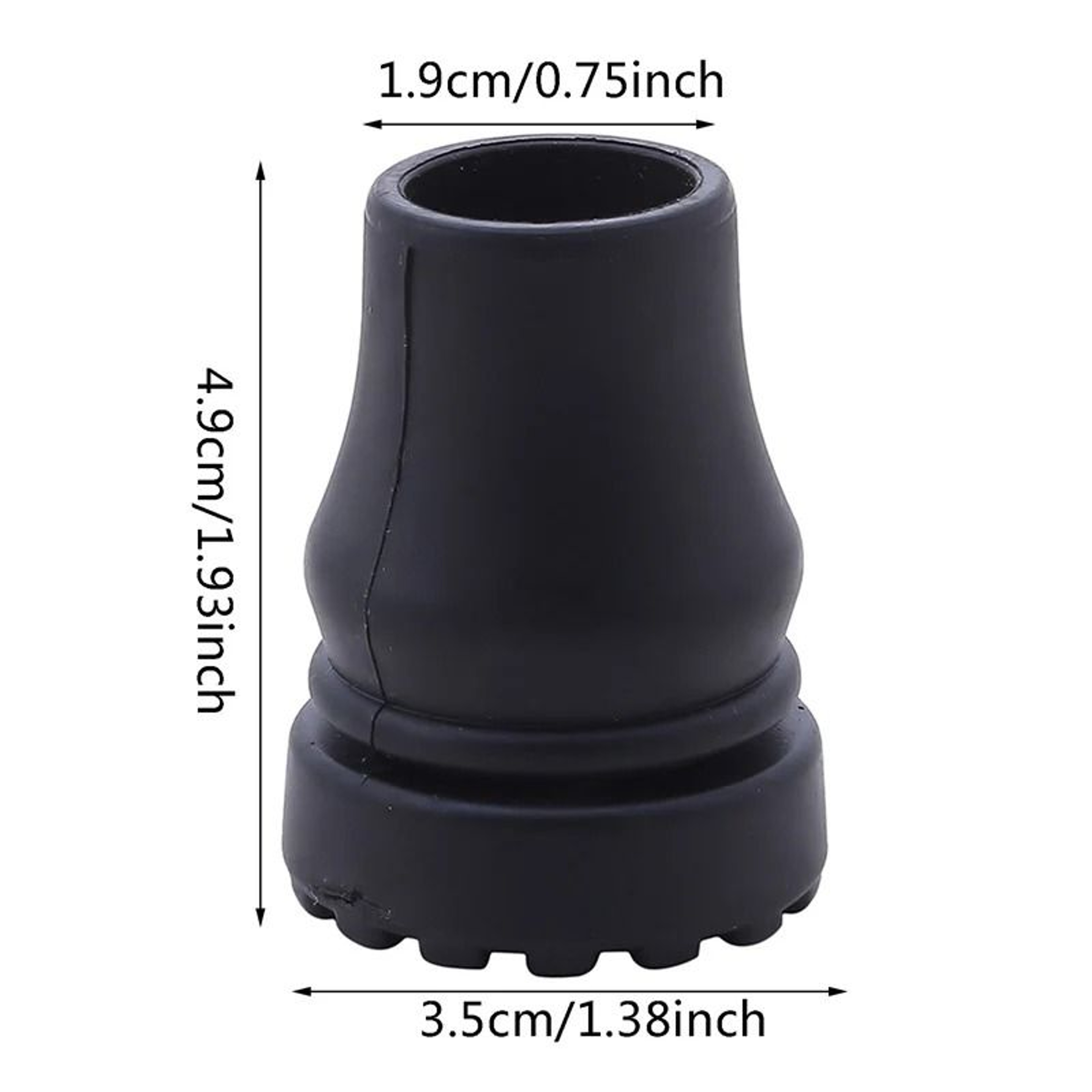 Anti Slip Walking Stick Cane Tip Cover 1622mm 5