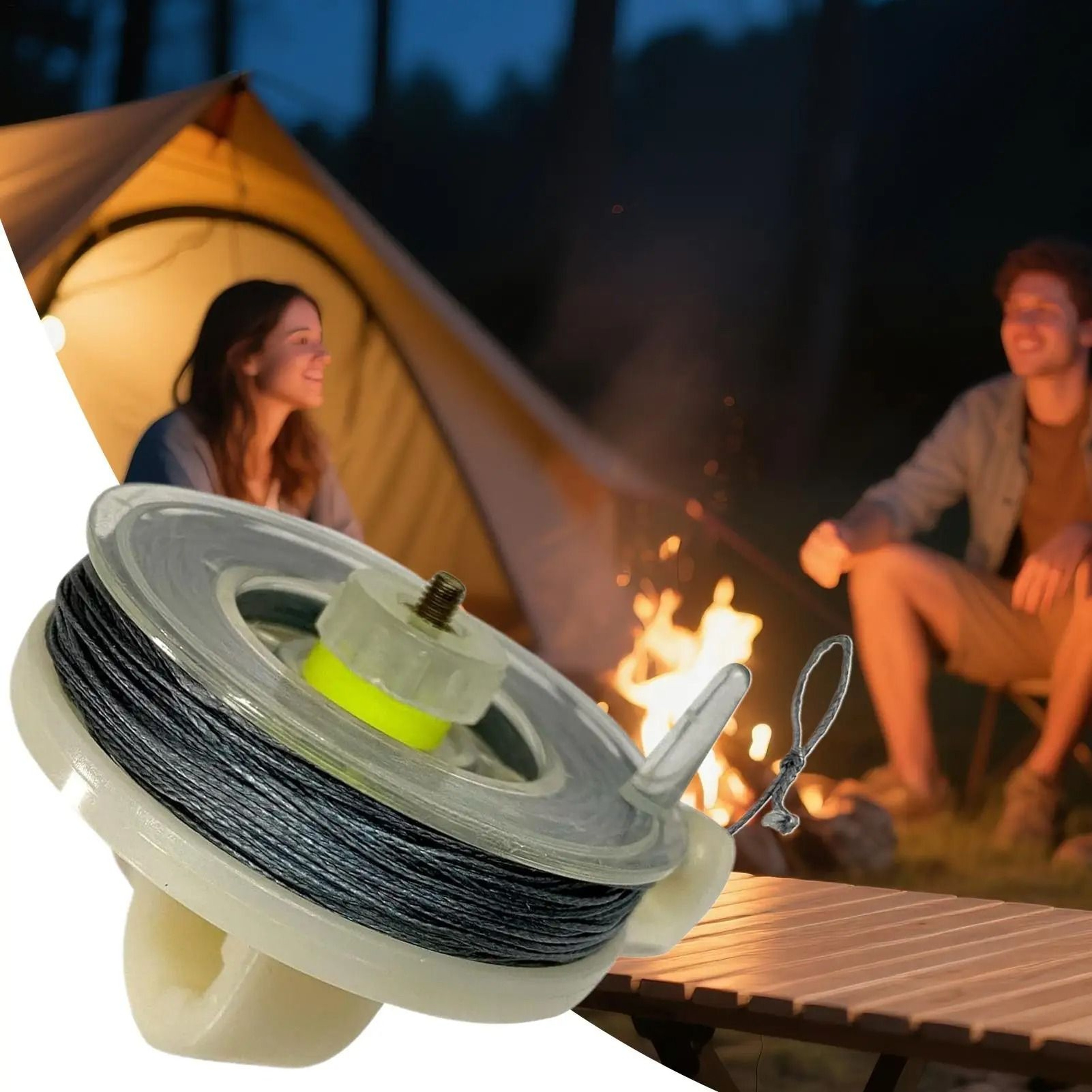Camping Perimeter Alarm Trip Wire Security Cord 2
