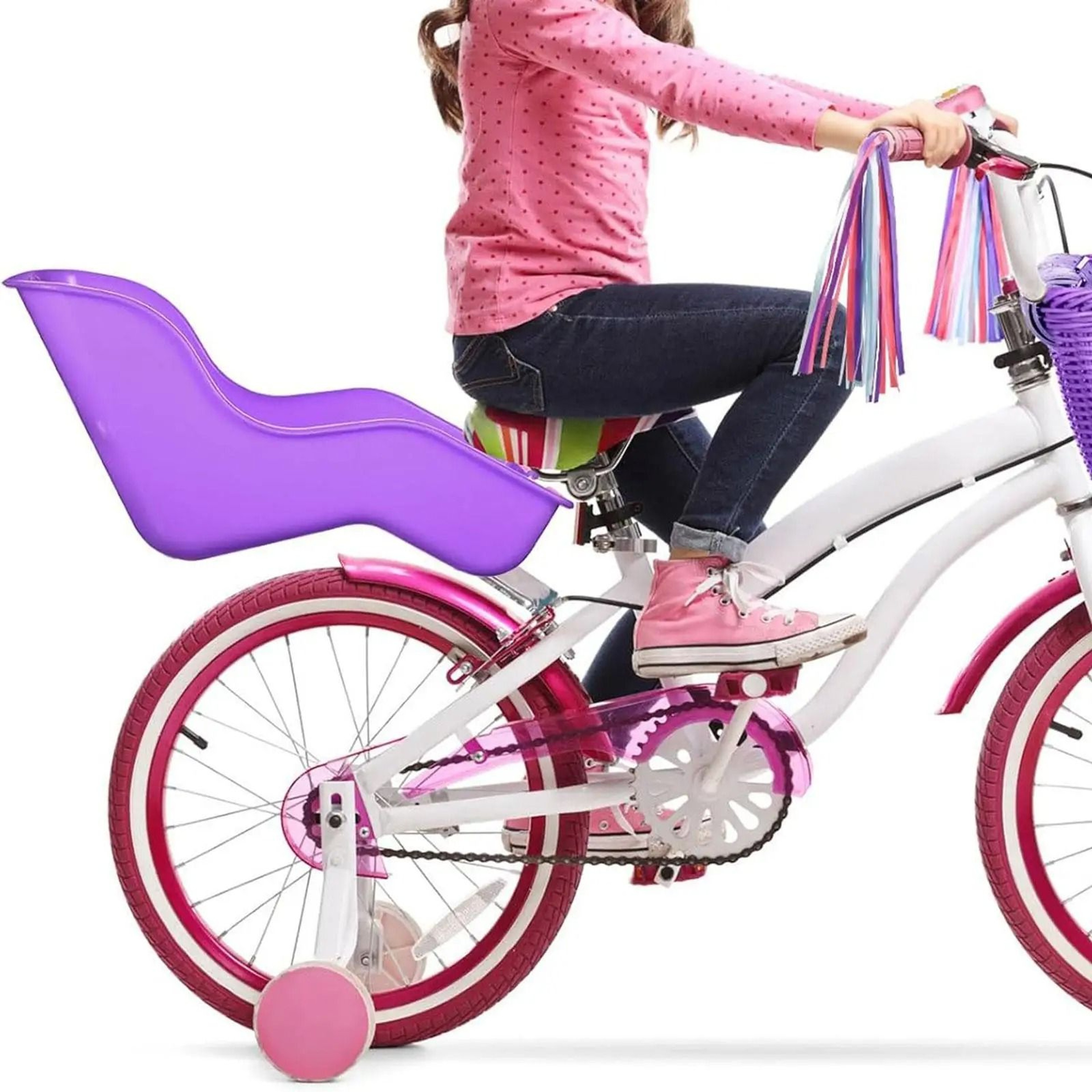 Kids Bicycle Doll Seat For Dolls And Stuffed Animals 1