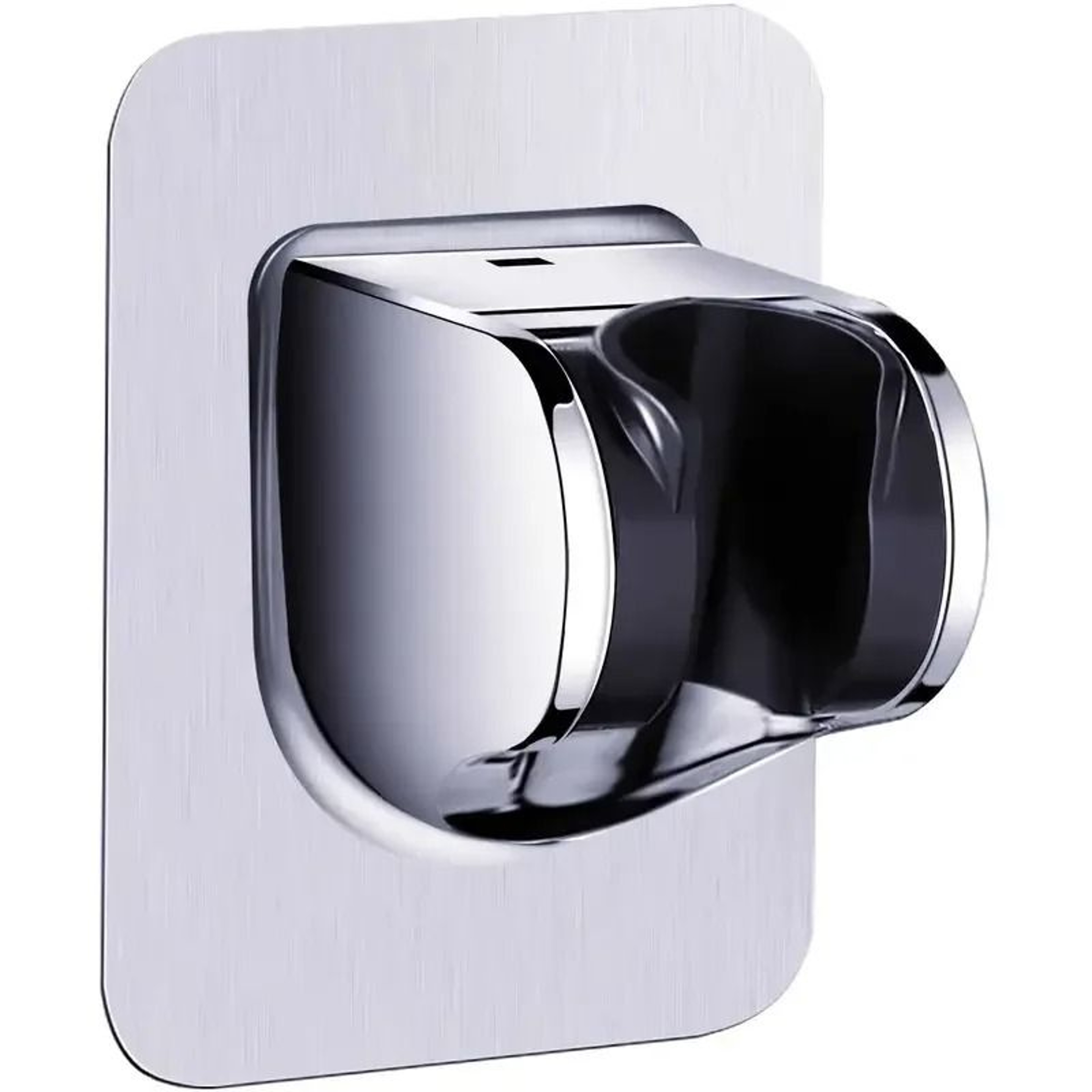Universal Showerhead Holder Wall Mounted Punch Free Design 6