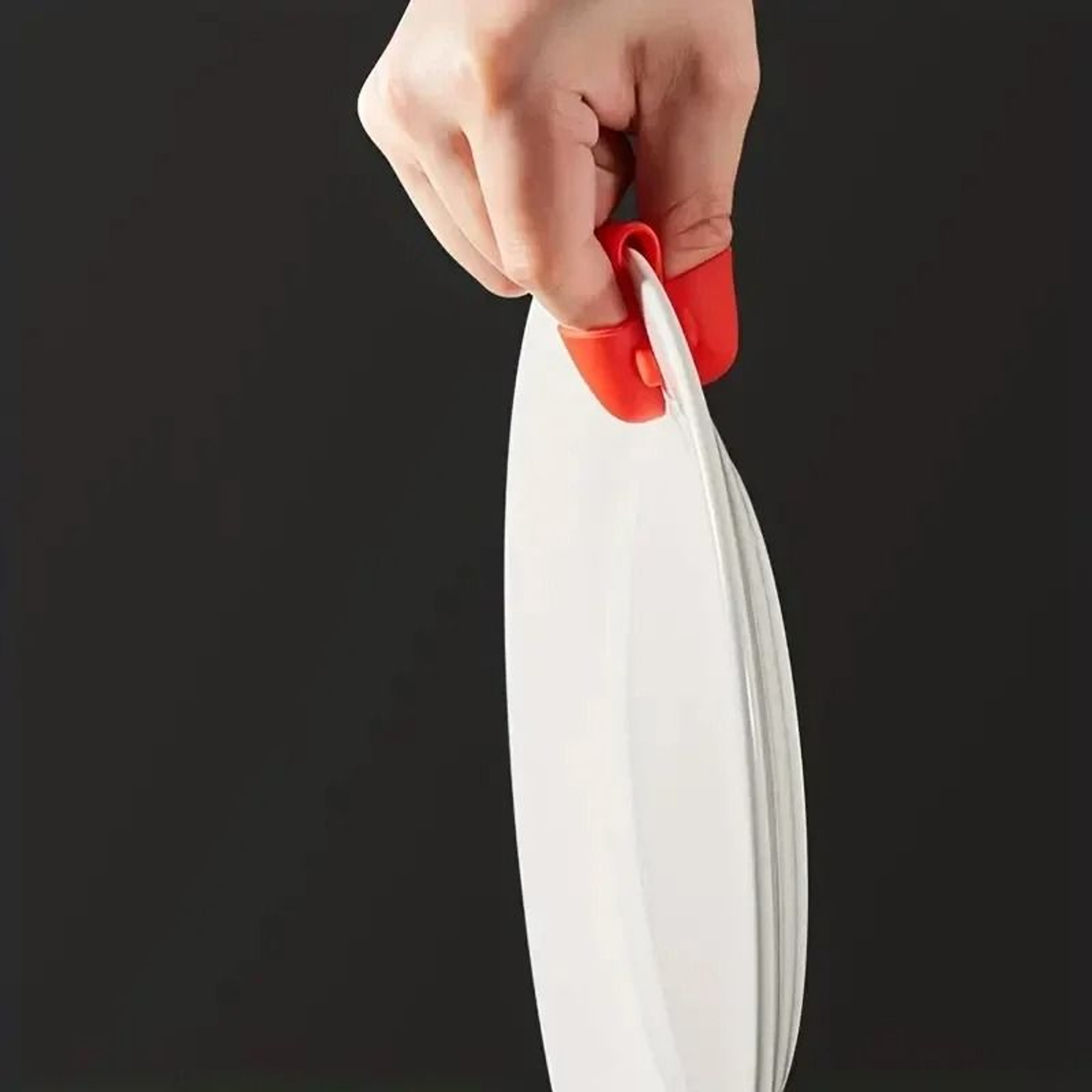 Silicone Finger Pinch Mitts For Safe Cooking And Baking 2 Piece Set 4