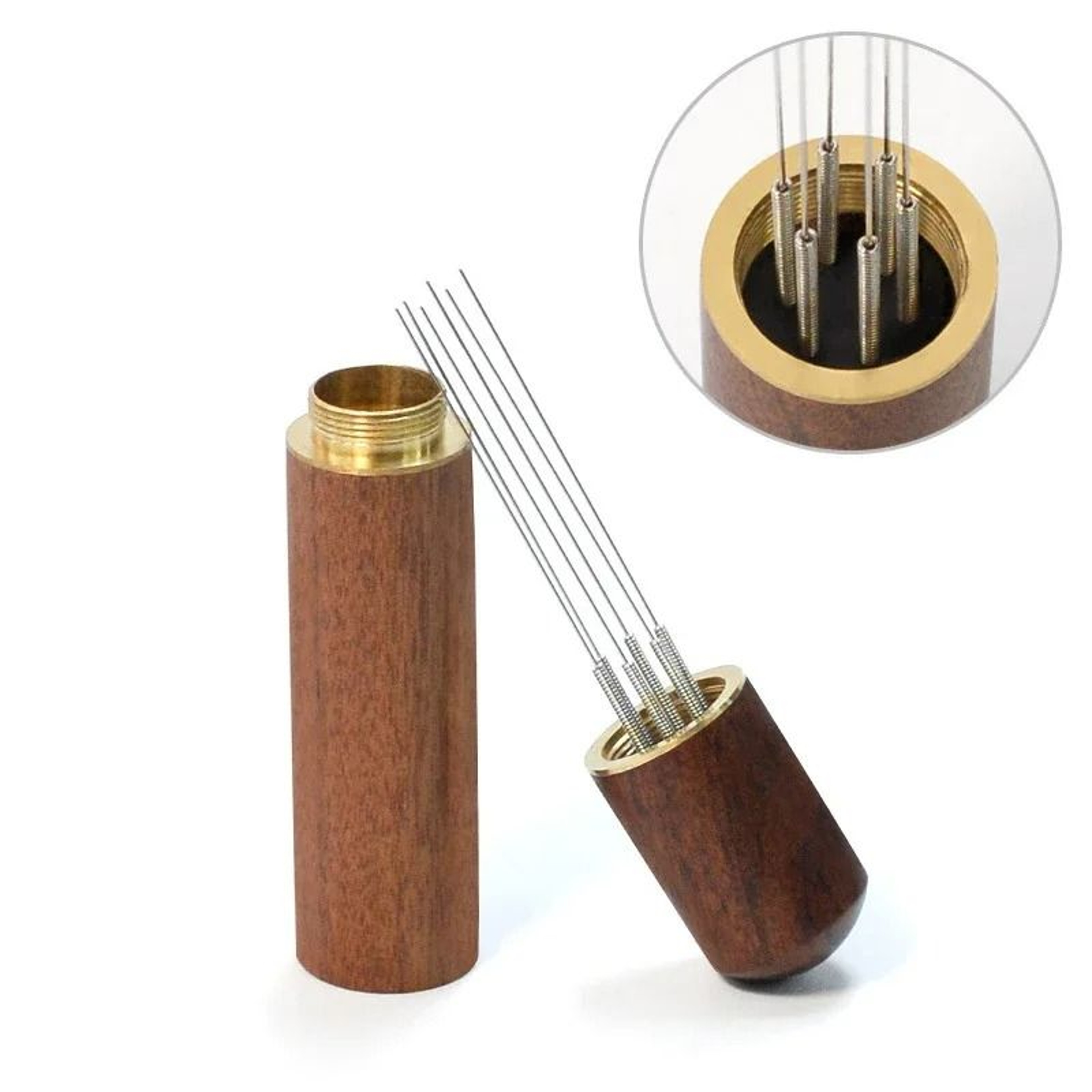 Espresso Coffee Needle Distribution Tool With Stainless Steel Needles 5