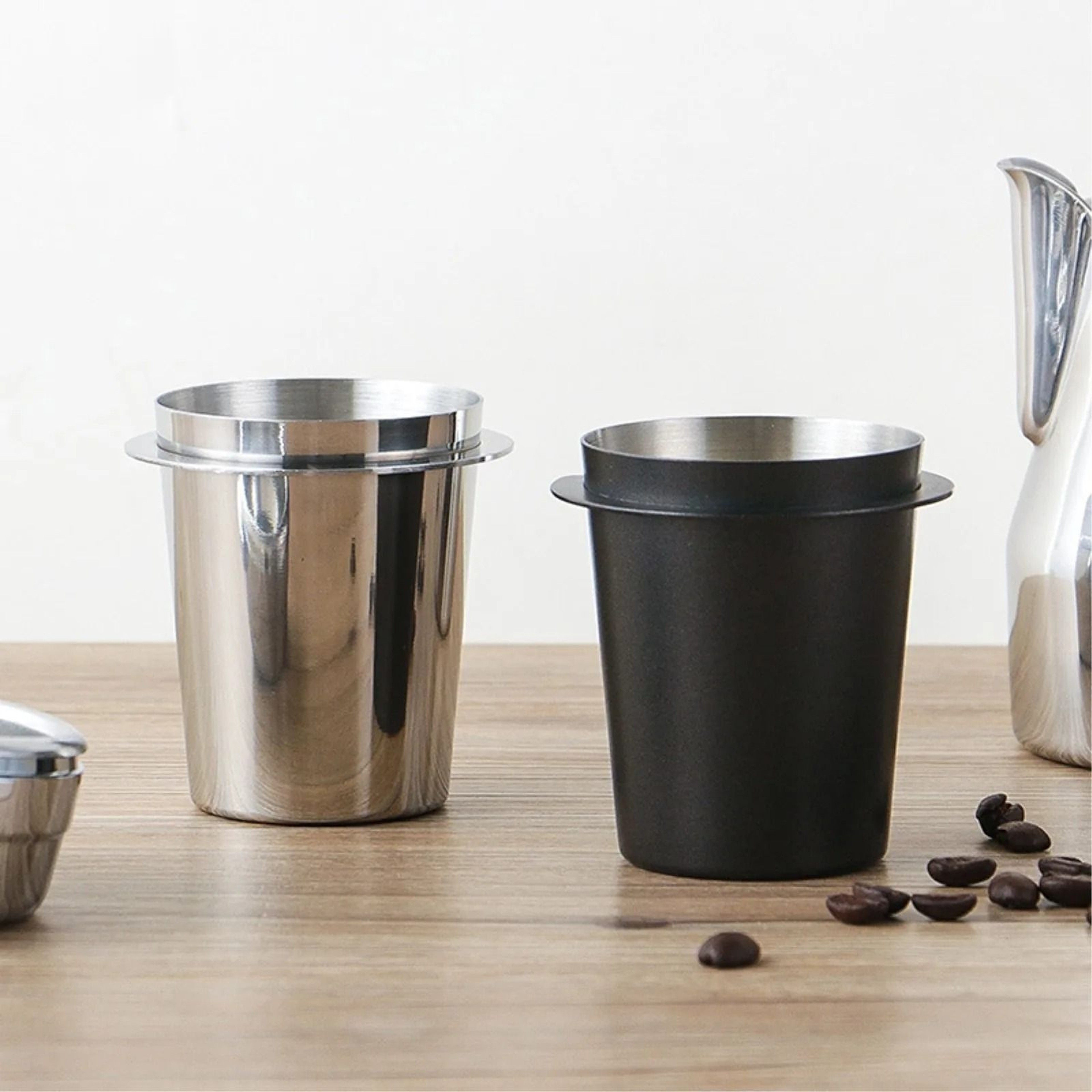 Stainless Steel Espresso Coffee Dosing Cup 0