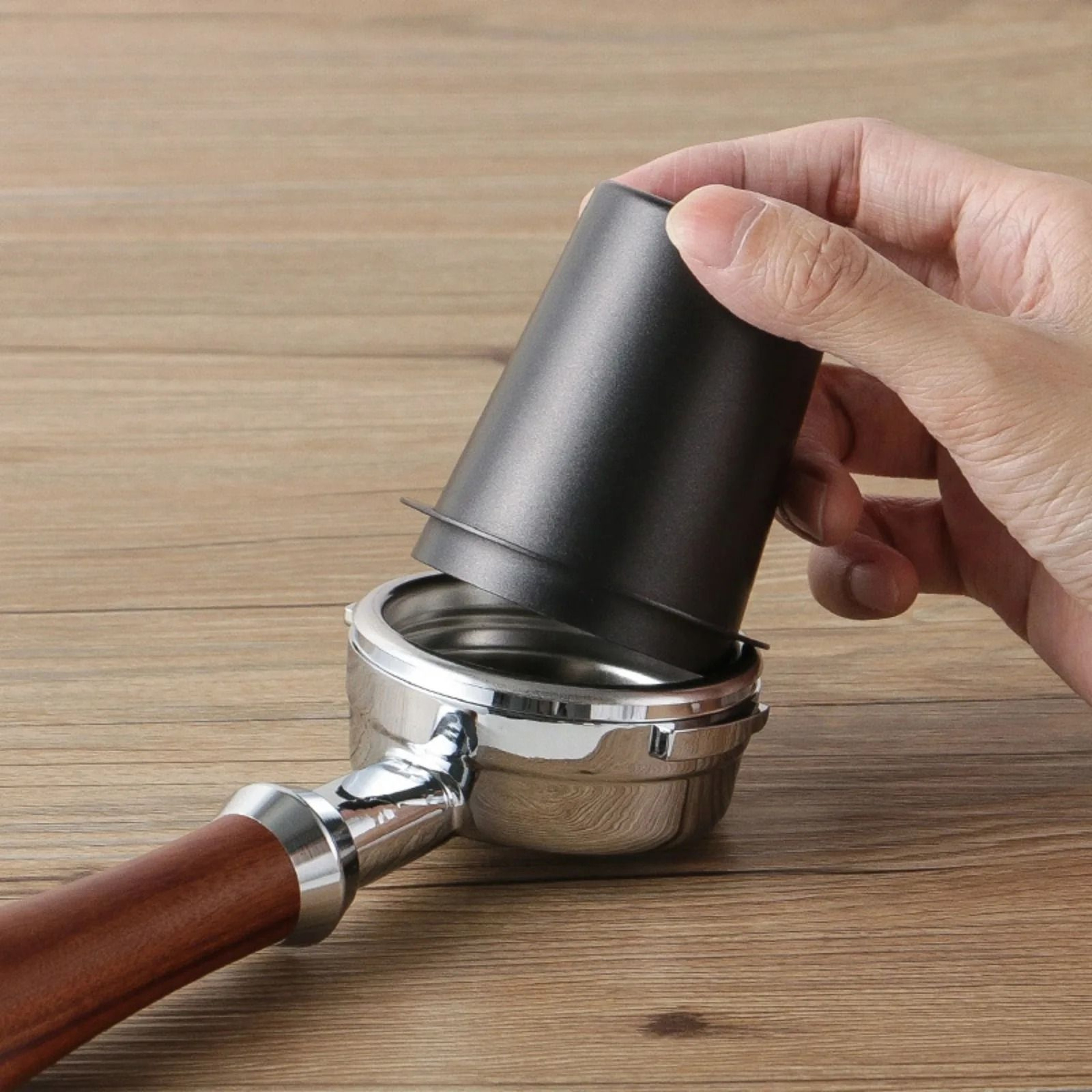 Stainless Steel Espresso Coffee Dosing Cup 2