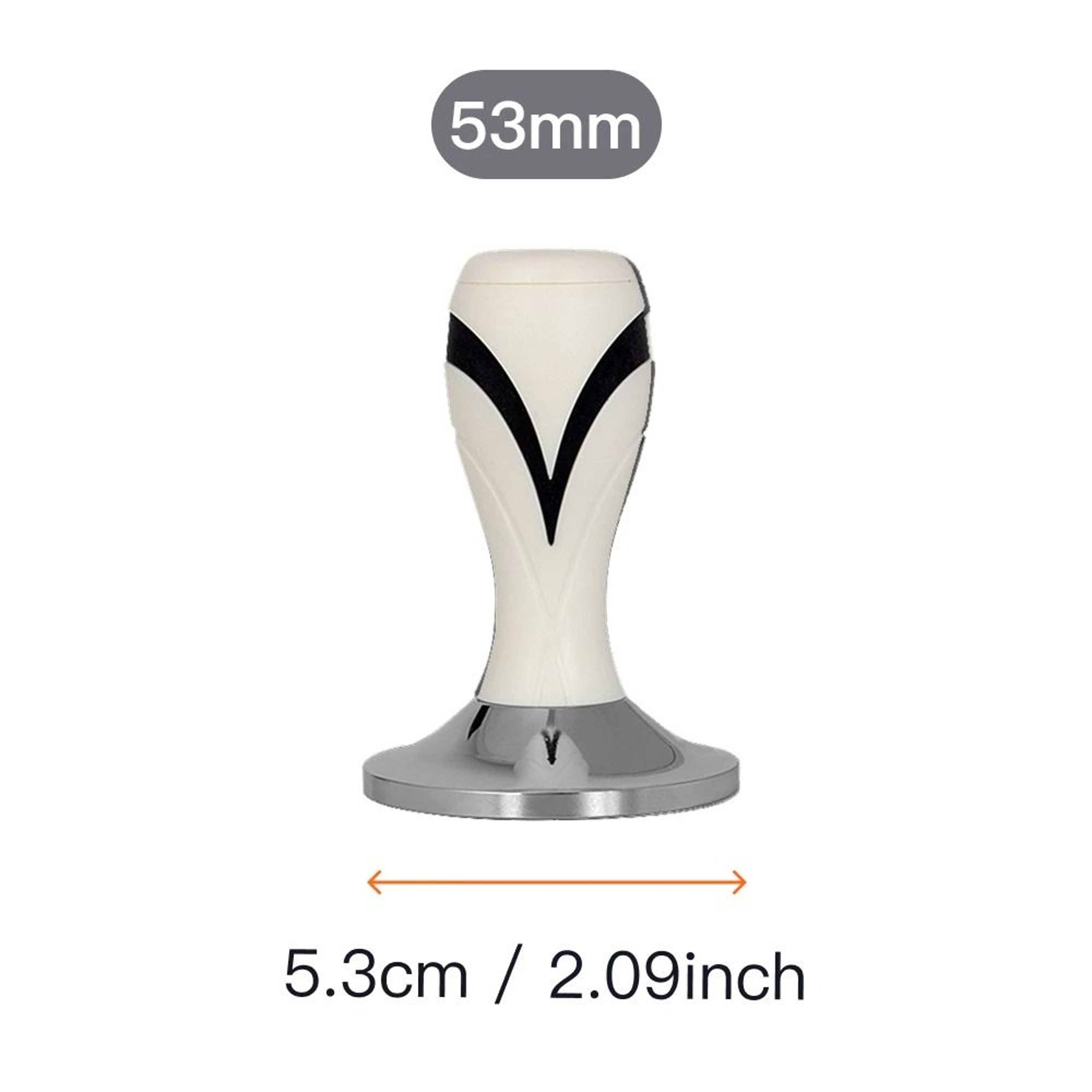 Constant Pressure Espresso Coffee Tamper With Flat Base 10