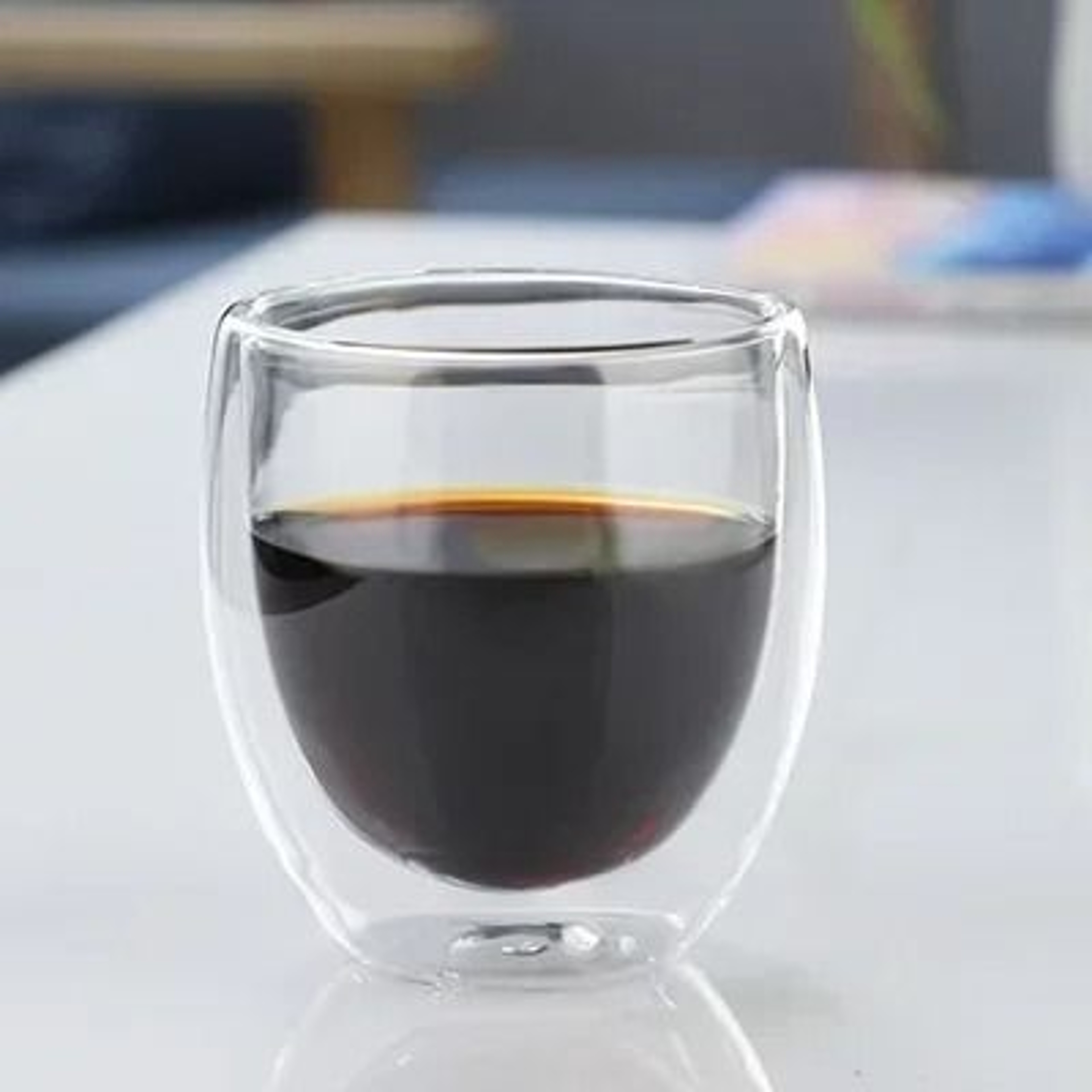 Double Wall Insulated Glass Cup For Coffee And Drinks 9