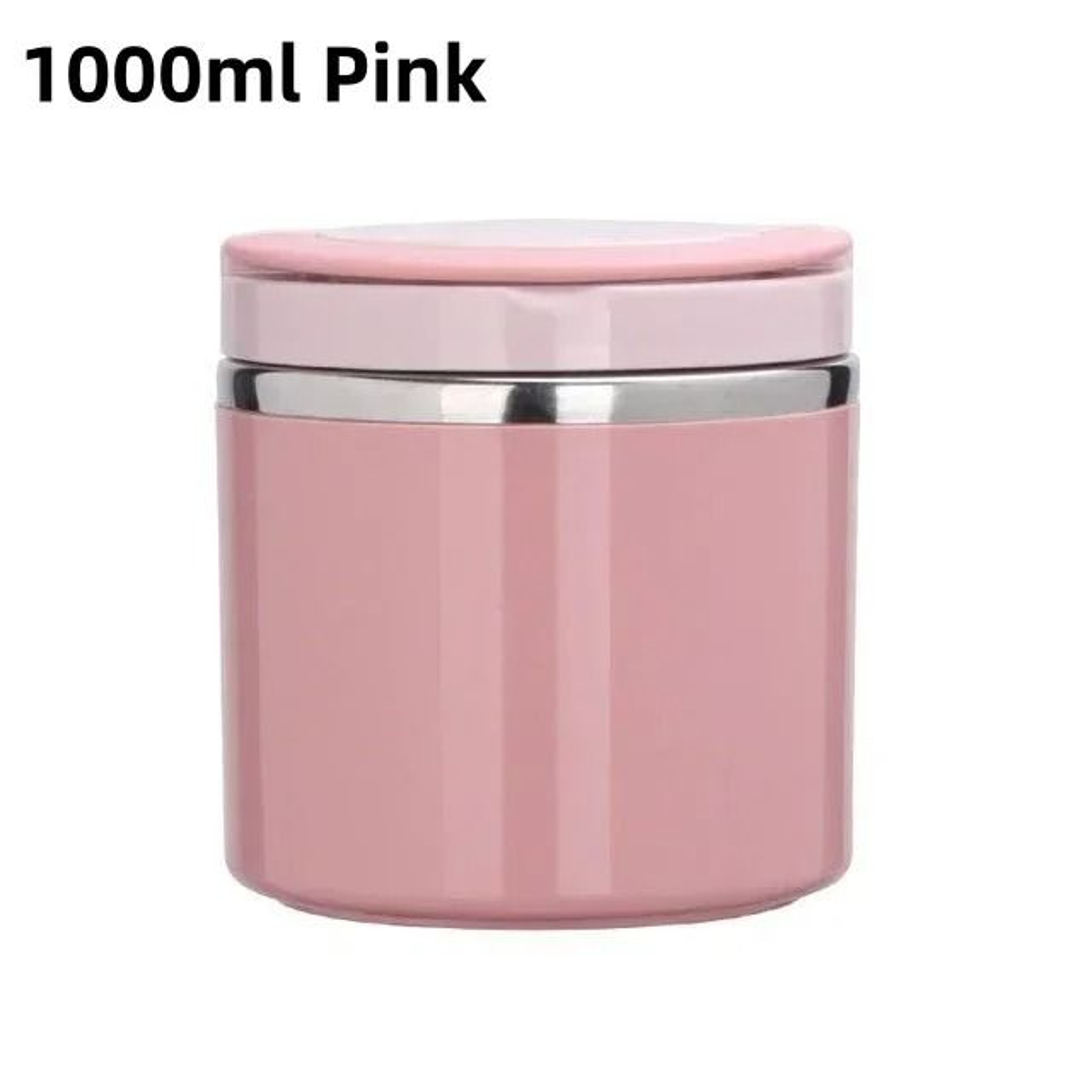 Insulated Stainless Steel Food Thermos Lunch Jar With Handle 12