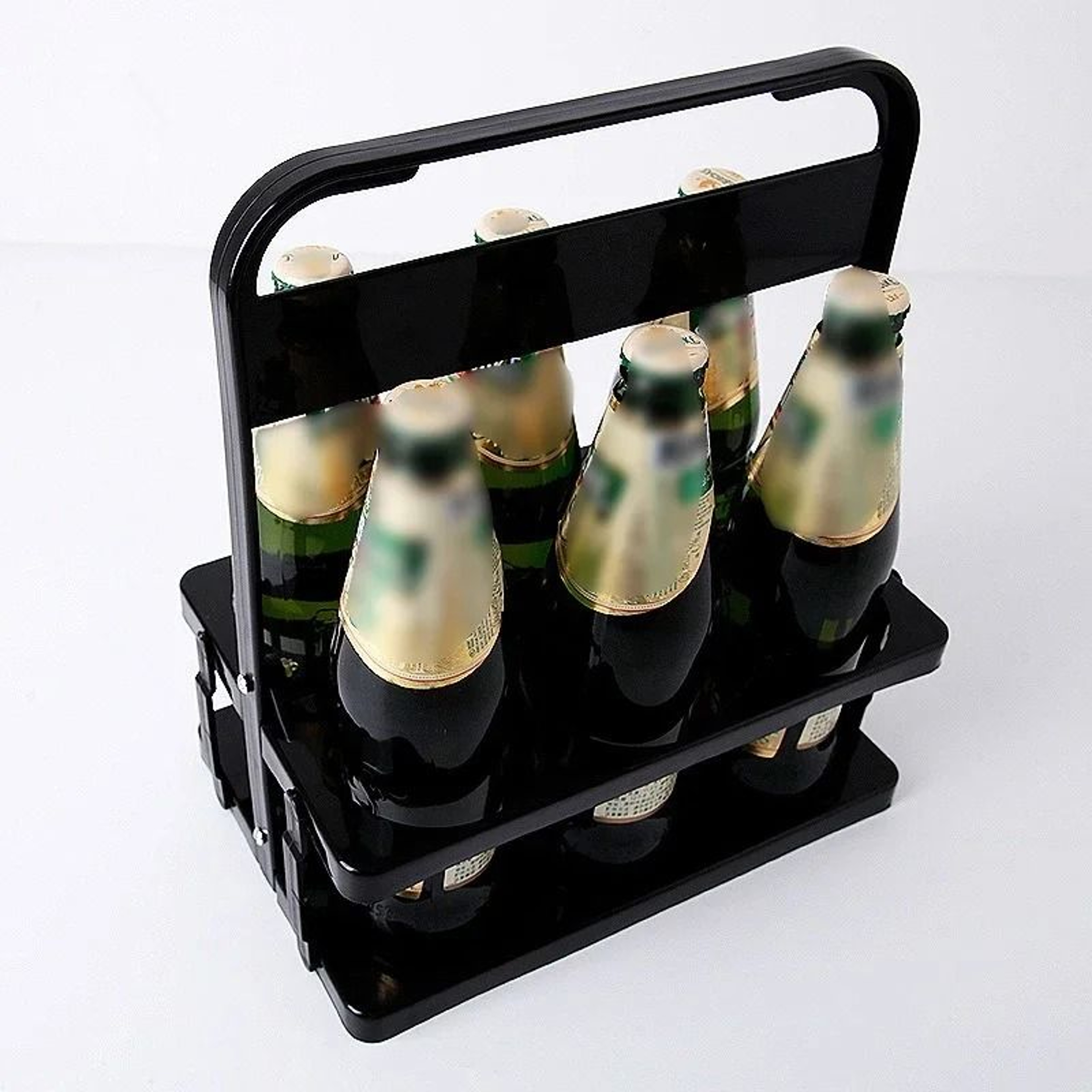 Foldable Drink Carrier Rack For Cups And Bottles 15