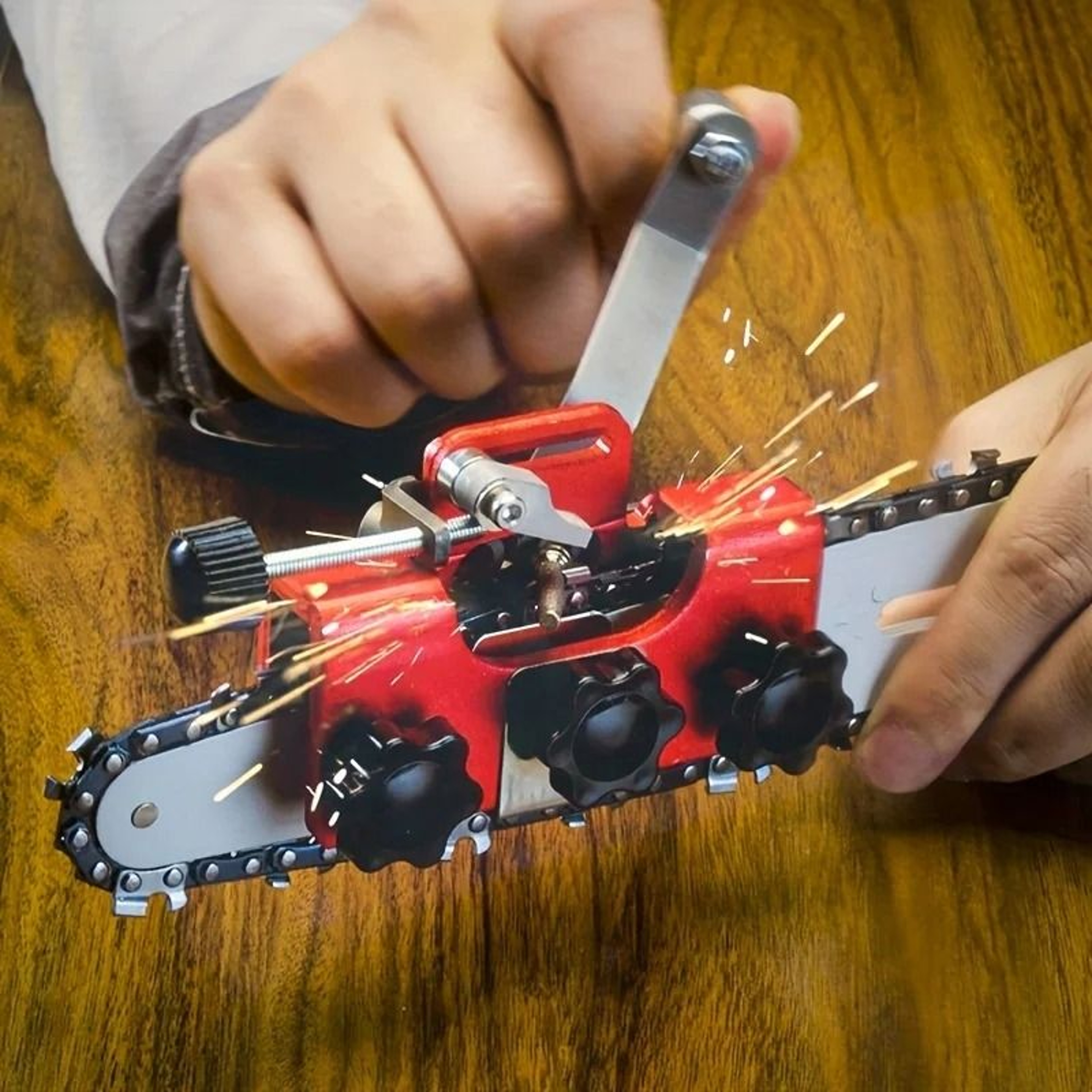 Portable Chainsaw Chain Sharpener Tool 5