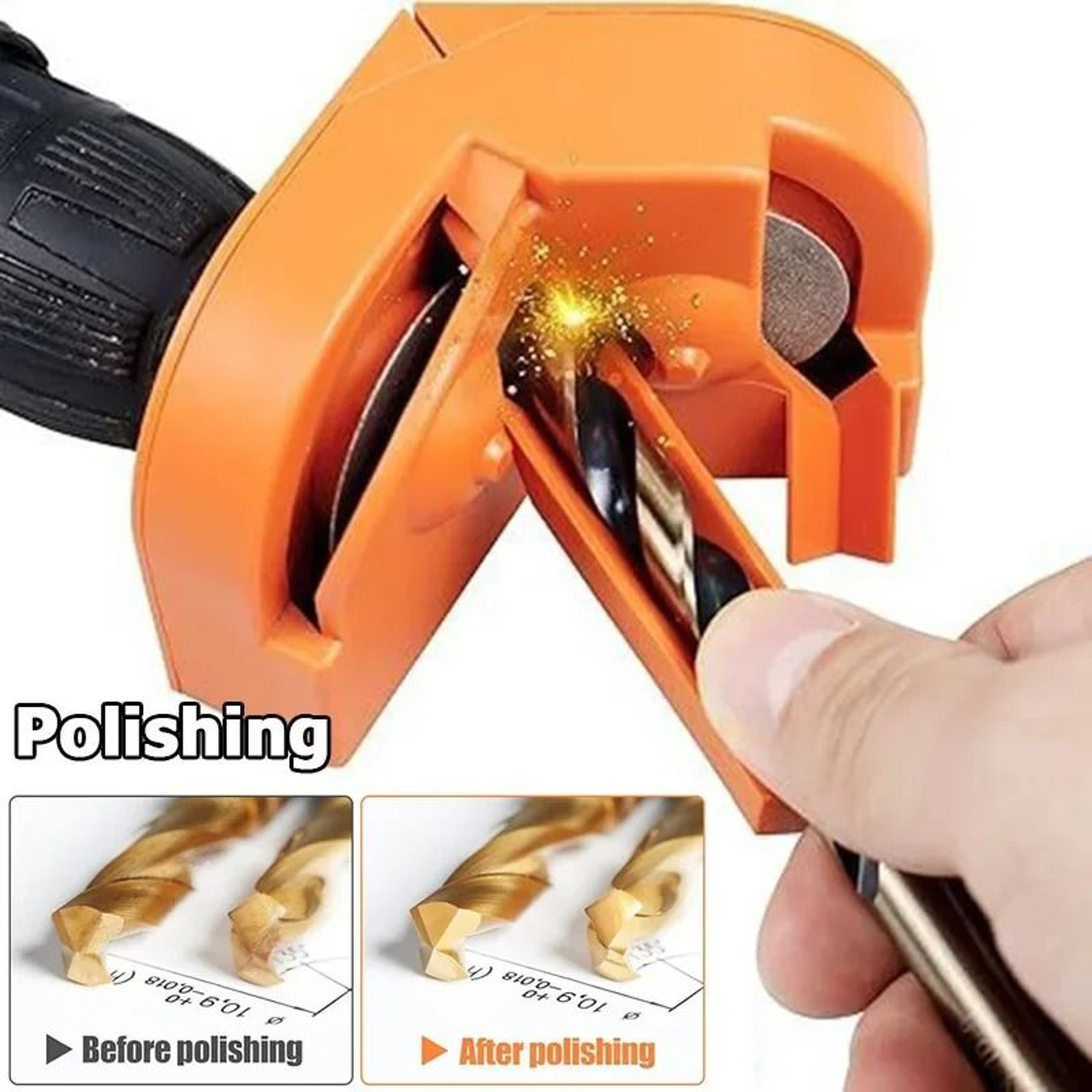 Multipurpose Drill Bit And Tool Sharpener Attachment 0