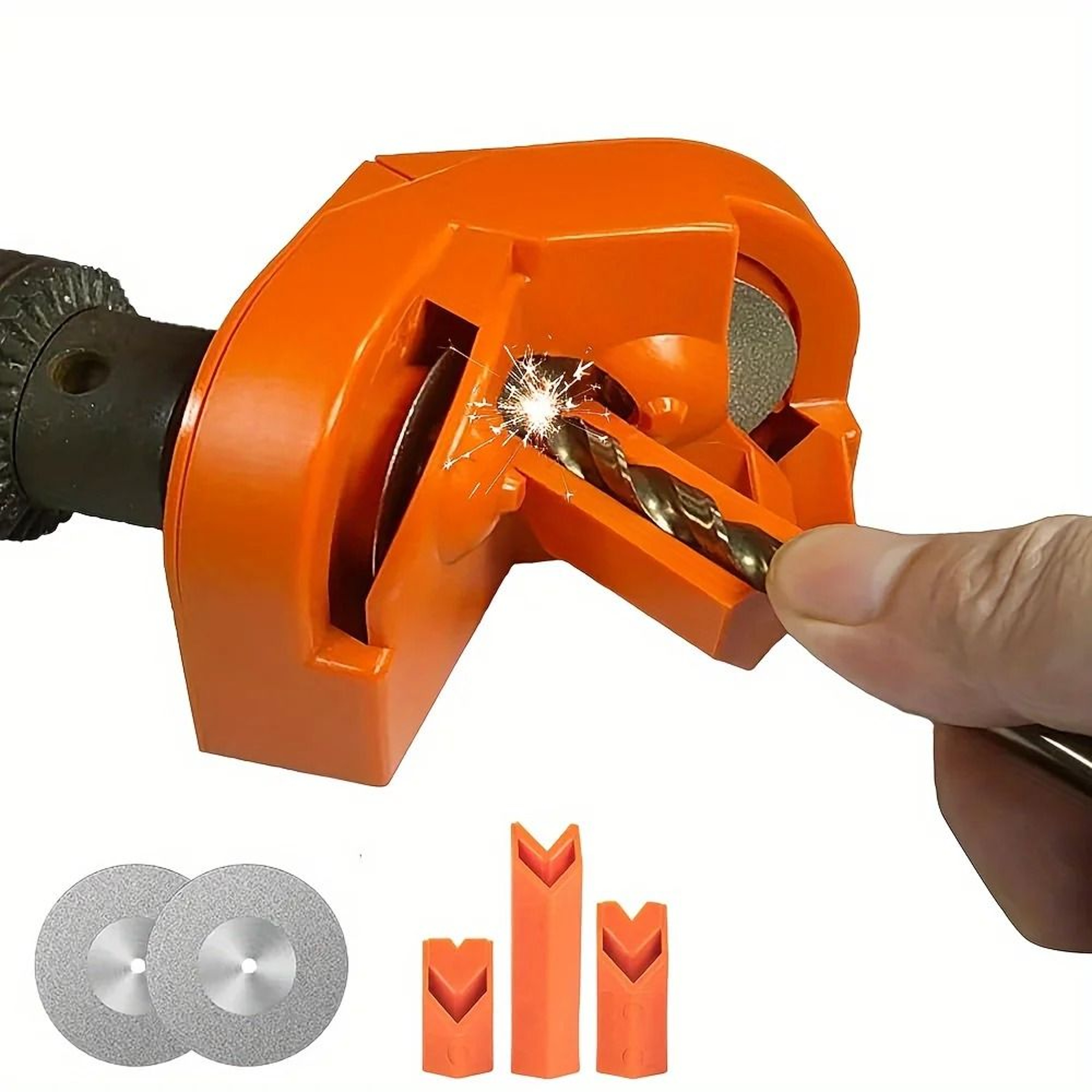 Portable Drill Bit Grinder Sharpener Attachment 1