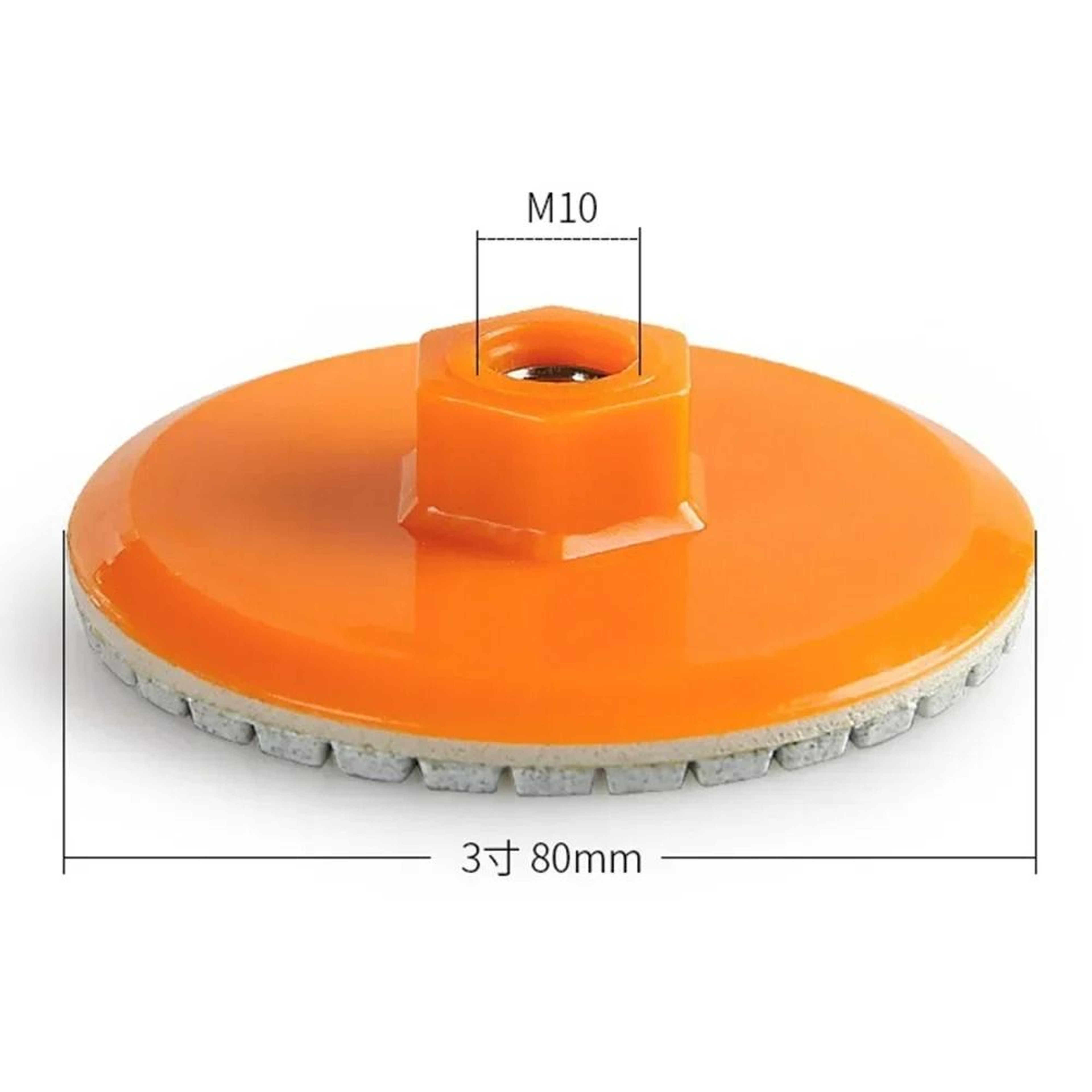 3 Inch Diamond Polishing Pad For Stone And Concrete 5