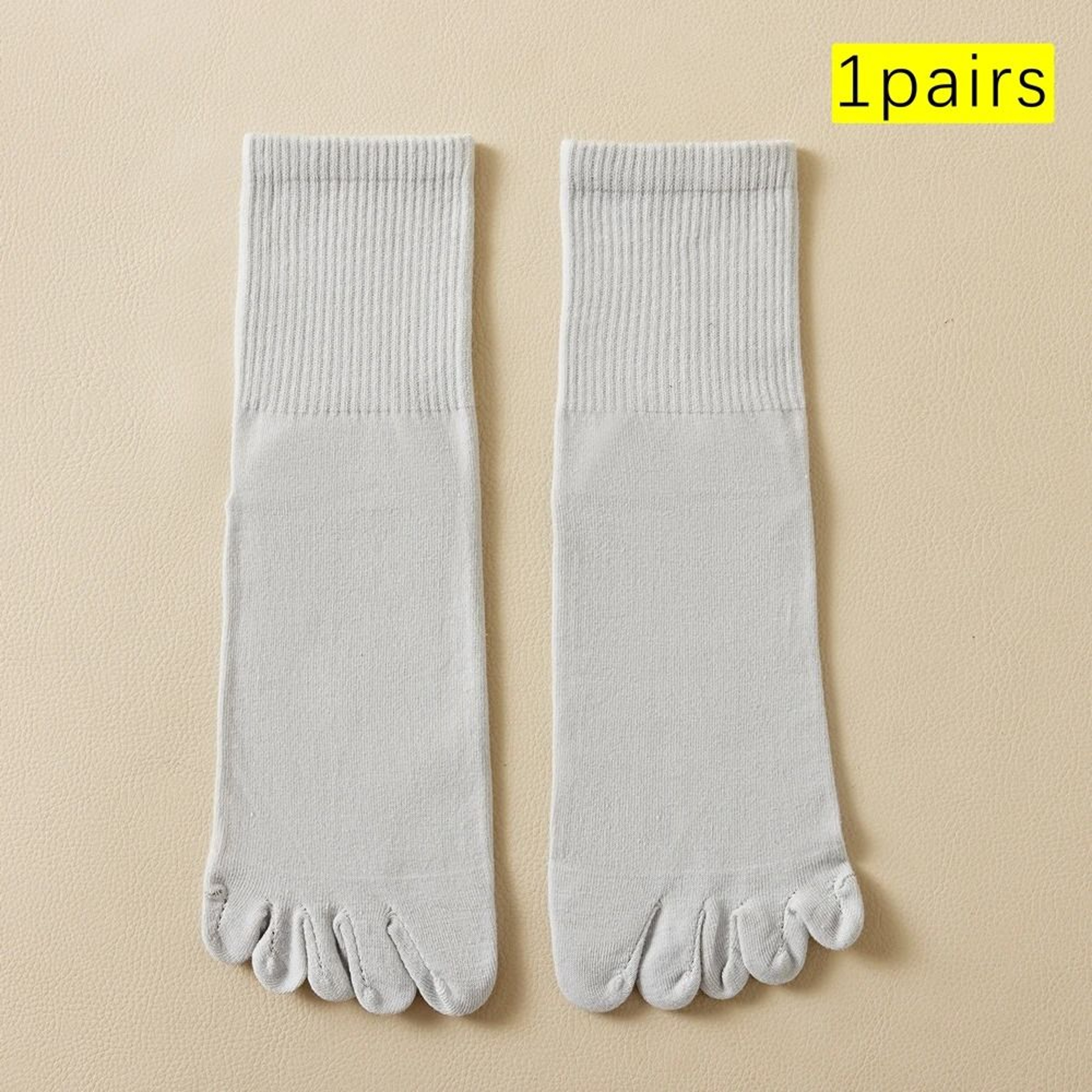Mens Cotton Toe Socks For Sports And Daily Wear 9