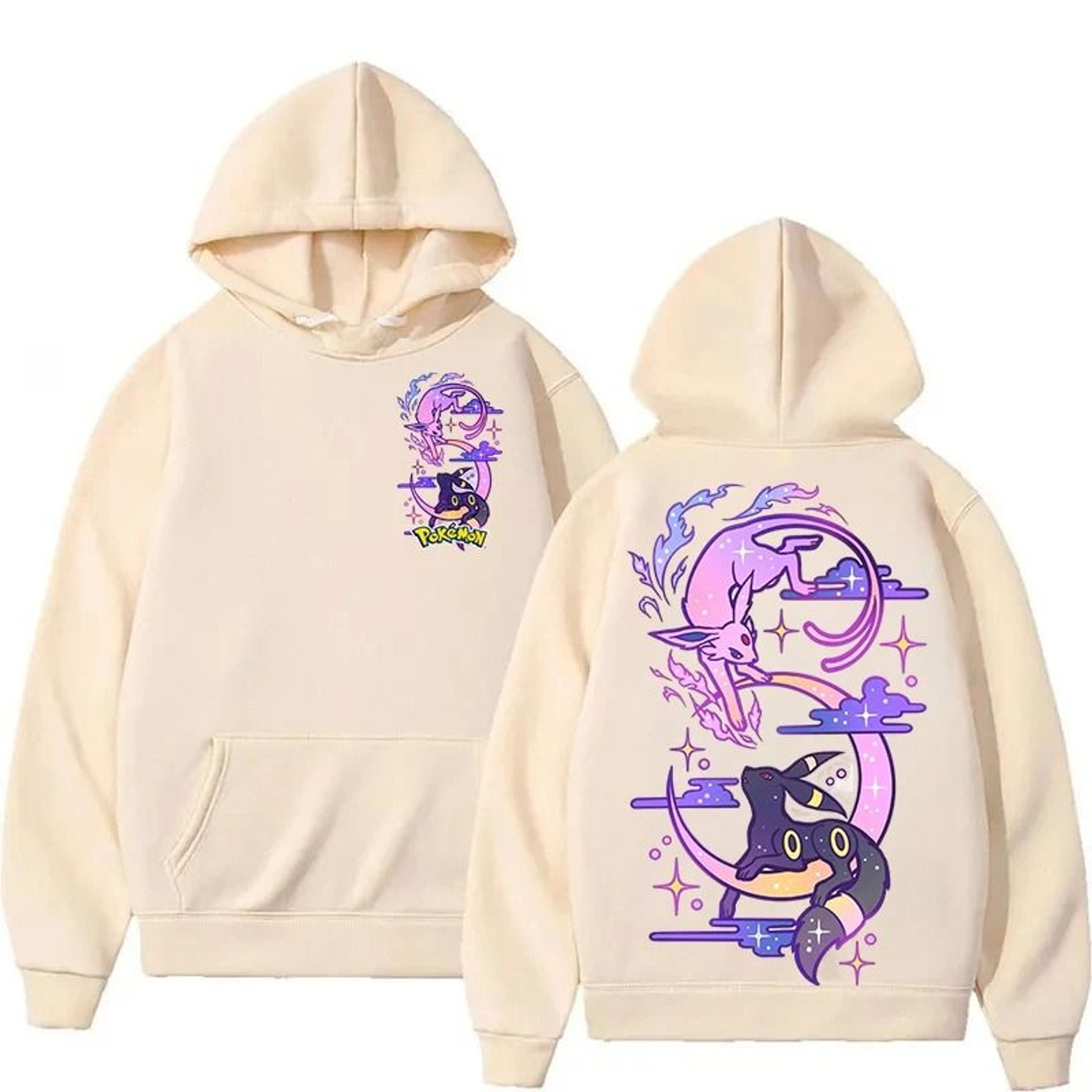 Graphic Print Oversized Hoodie Casual Unisex Sweater 6