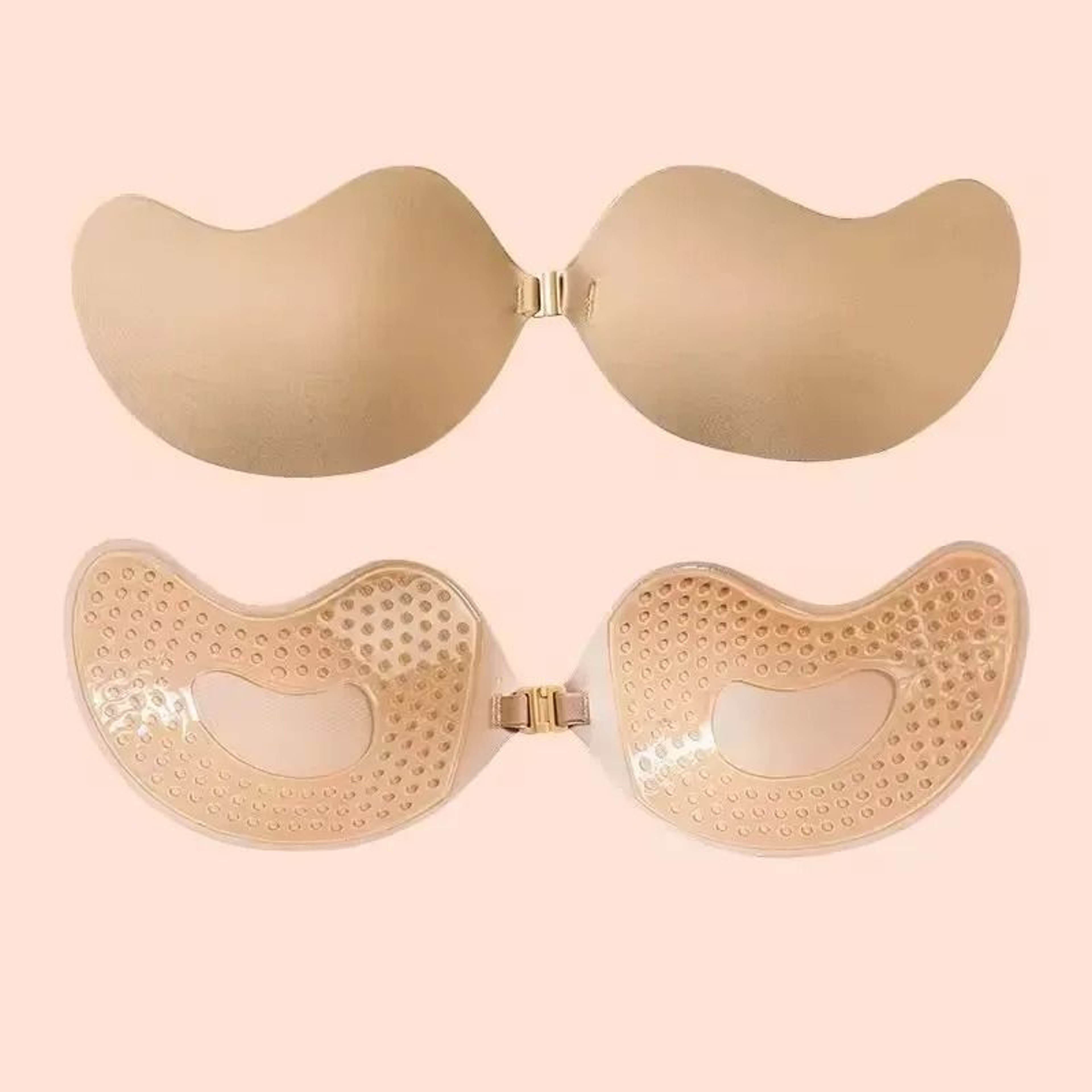 Invisible Stick On Lift Bra Strapless Seamless Push Up 4