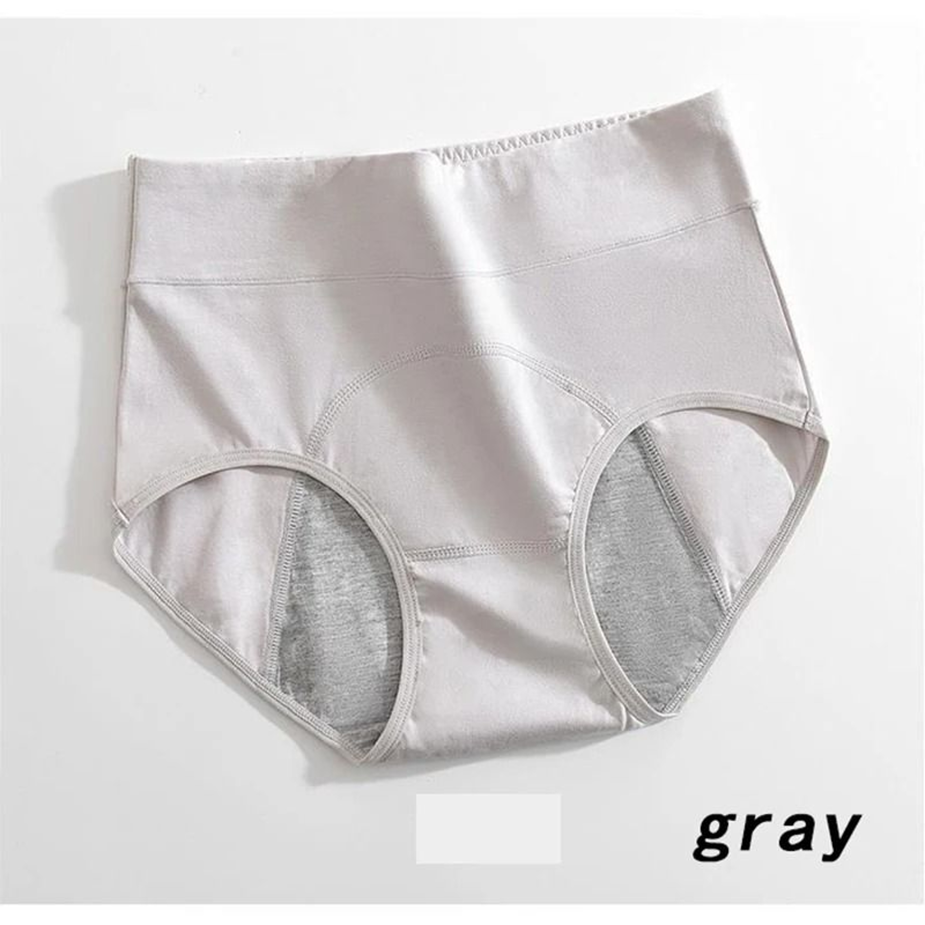 Womens High Waist Menstrual Panties Leakproof Cotton Period Underwear 8