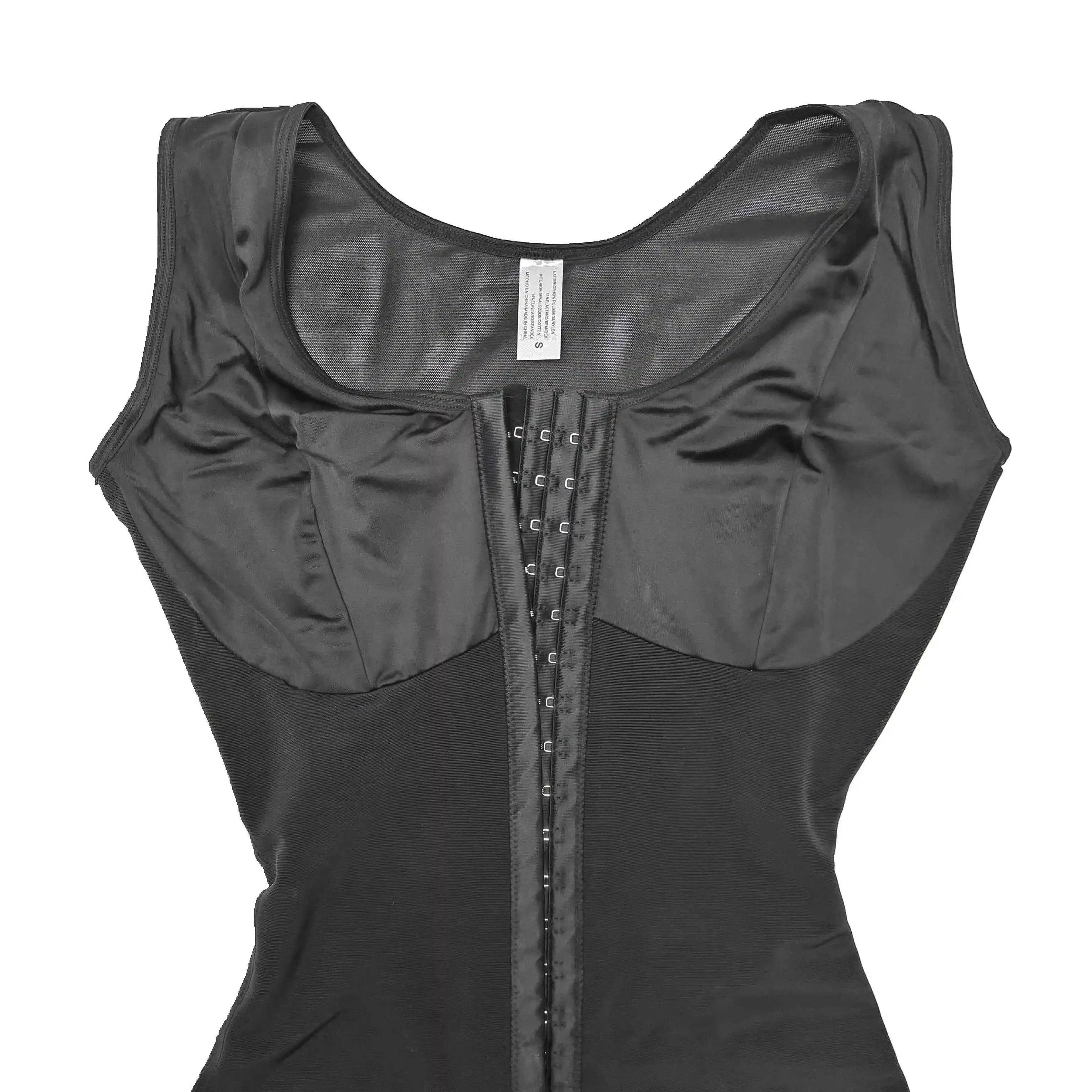 High Compression Full Body Shaper With Bust Support And Hook Closure 4